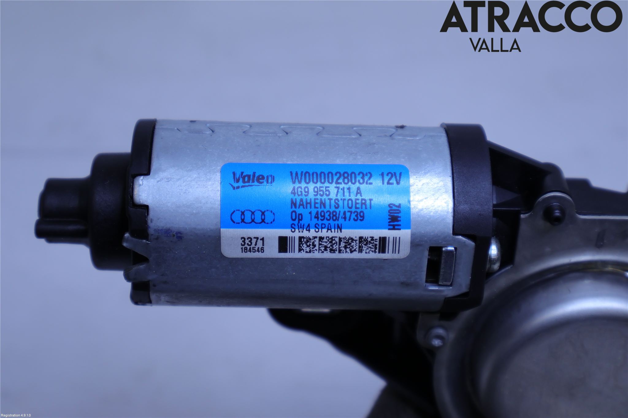 Audi A6/S6 4G 11-18 Torkarmotor Baklucka
