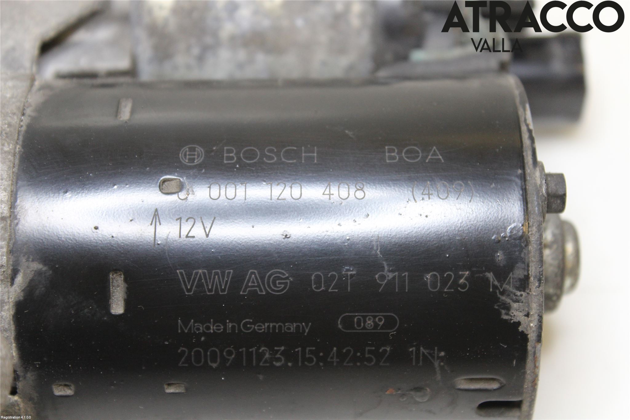 Volkswagen VW GOLF PLUS/CROSS GOLF 04-14 Startmotor