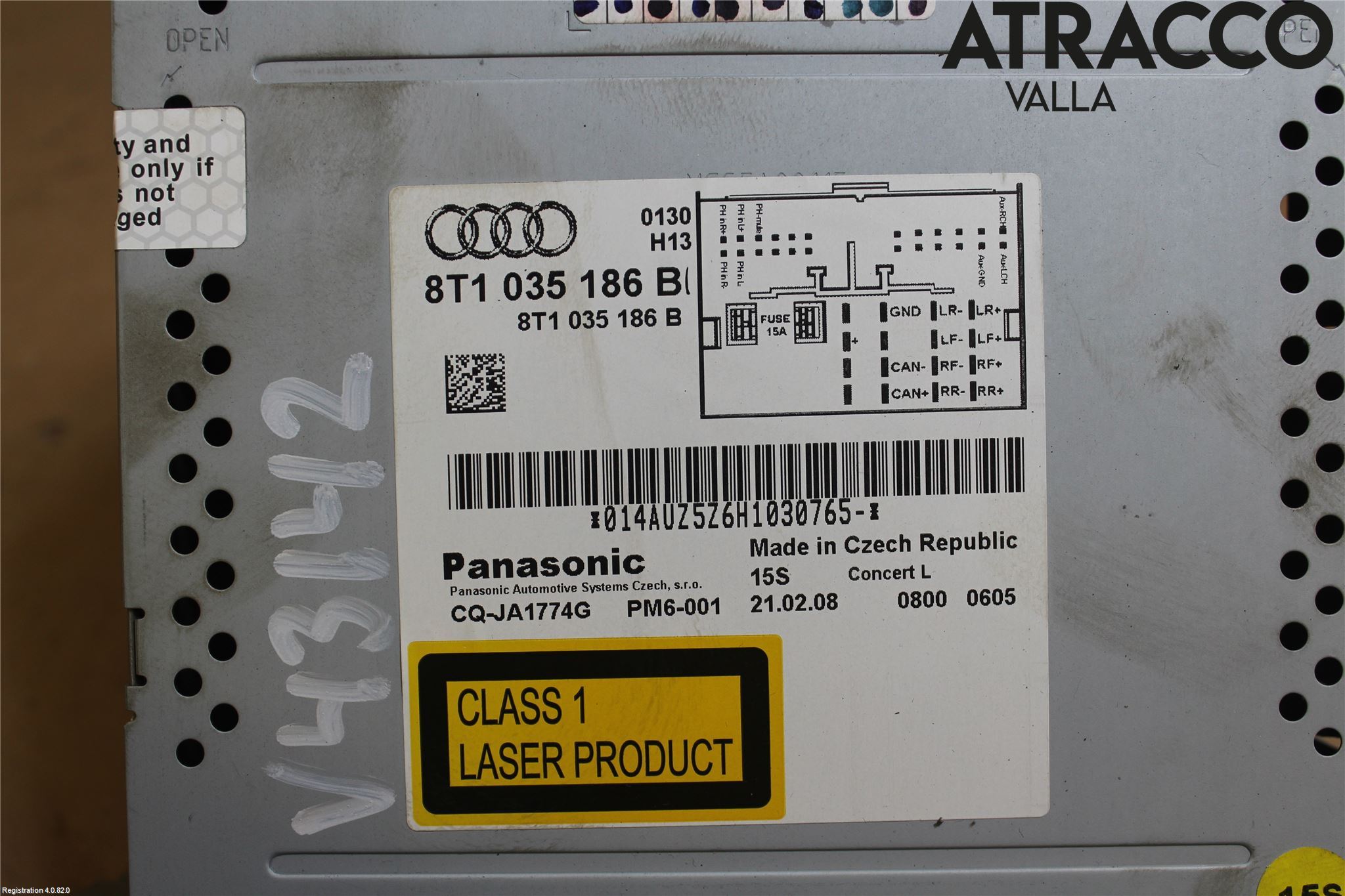 Audi A5 07-16 Cd Radio - Multimediapanel