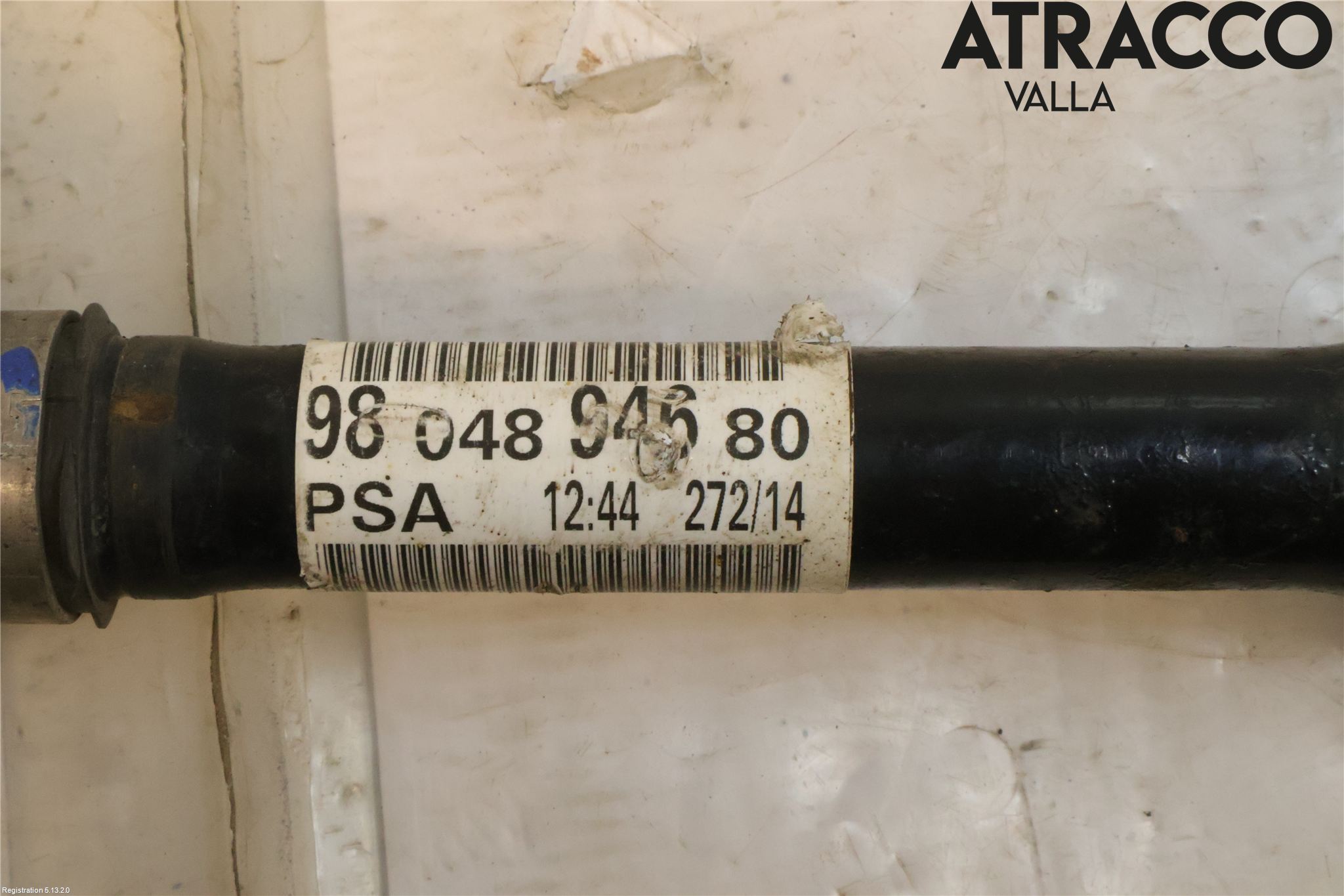 Peugeot 308 14-21 Drivaxel Fram Vänster