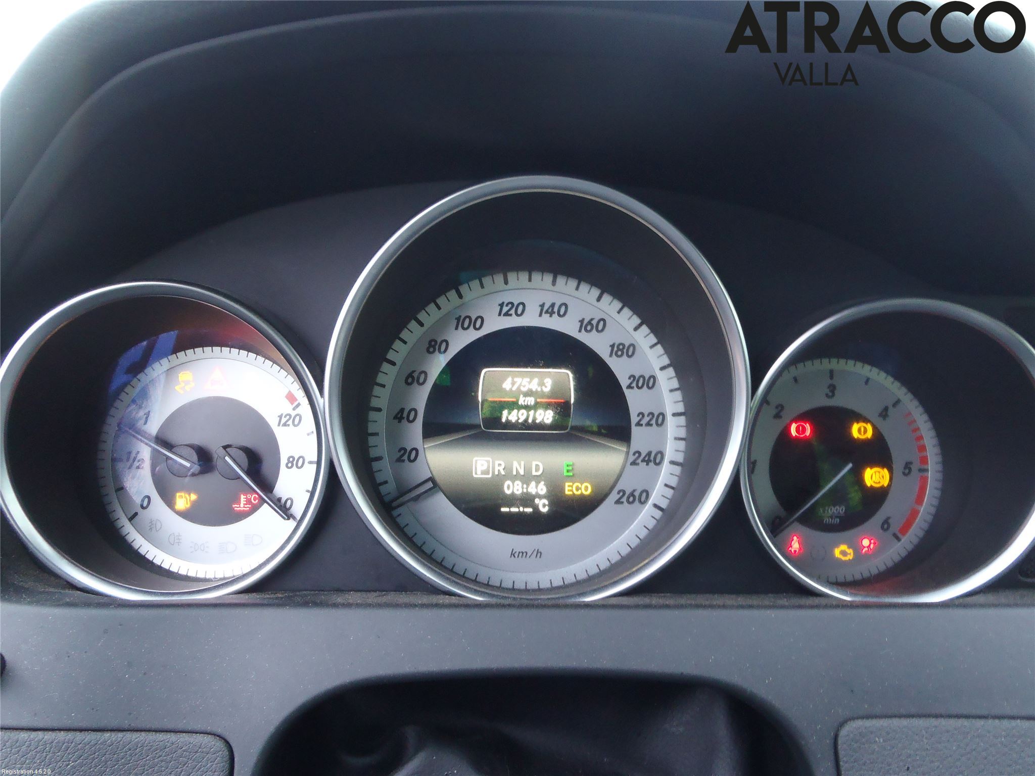 Mercedes-Benz MB C-KLASS (W204) 07-15 Instrument Komb
