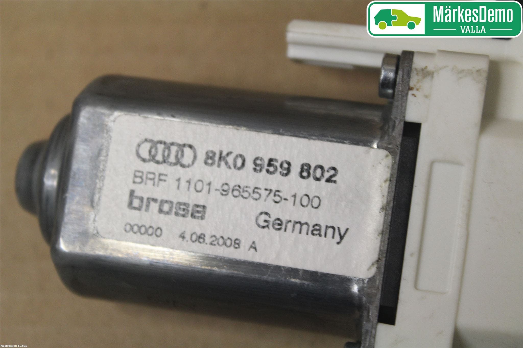 Audi A4/S4 08-11 Fönsterhissmotor