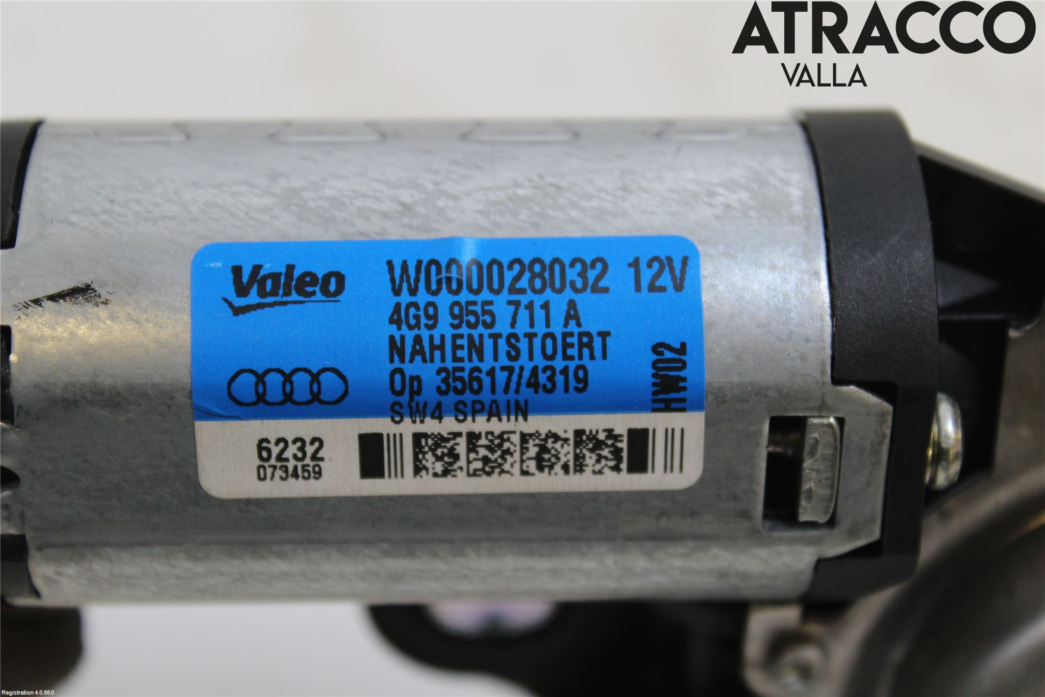 Audi A6/S6 4G 11-18 Torkarmotor Baklucka