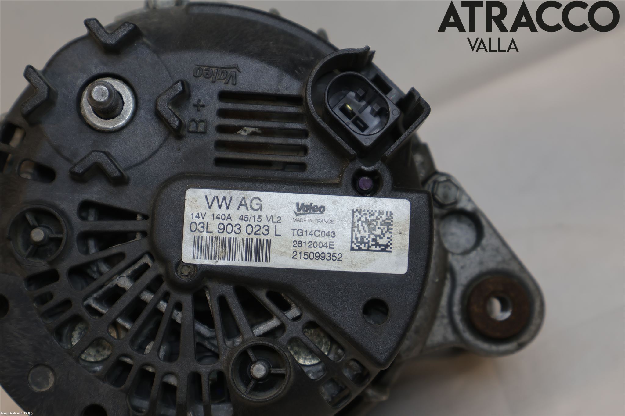 Volkswagen VW CADDY 16-20 Generator
