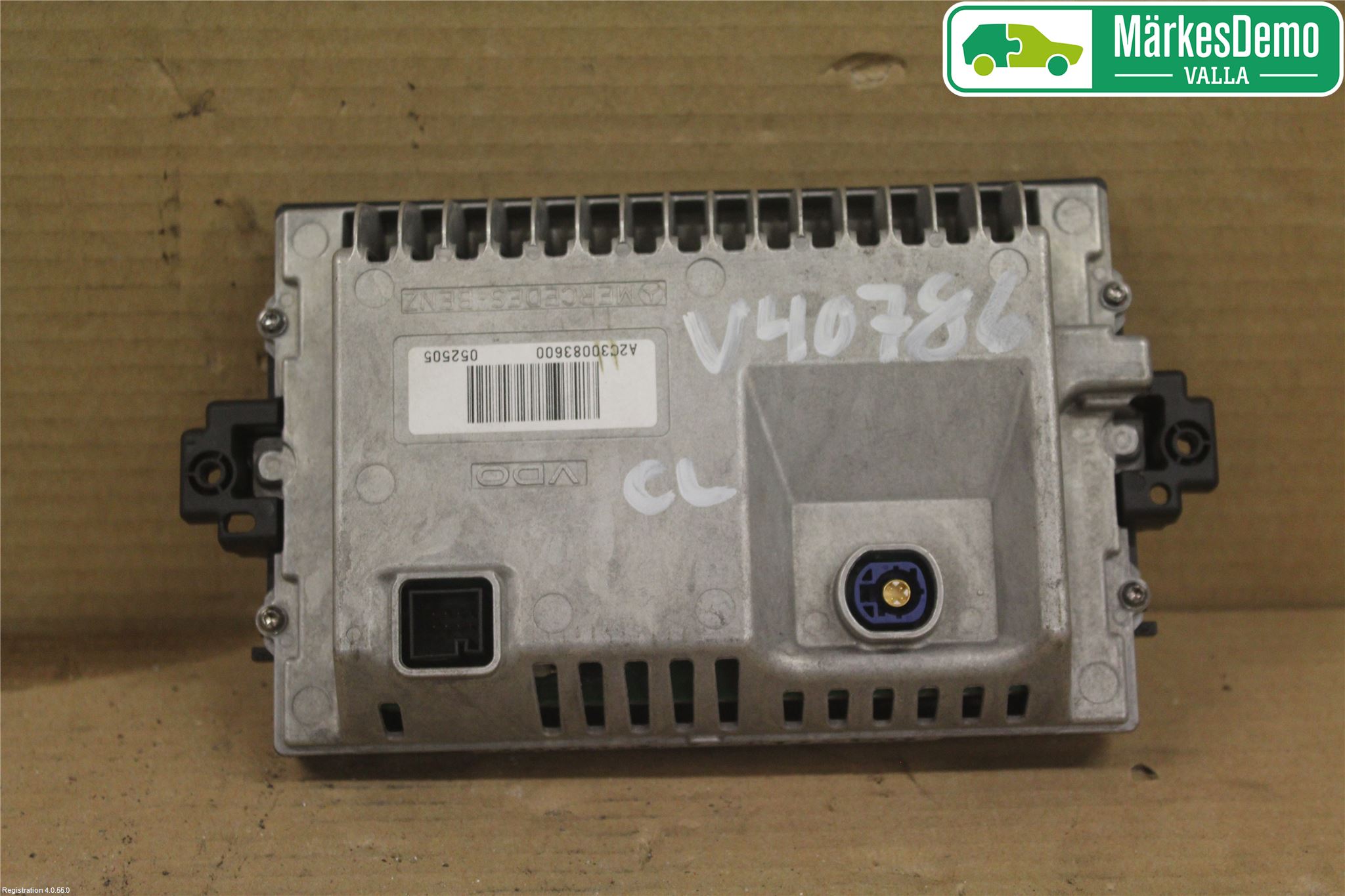 Mercedes-Benz MB C-KLASS (W204) 07-15 Multifunktionsdisplay