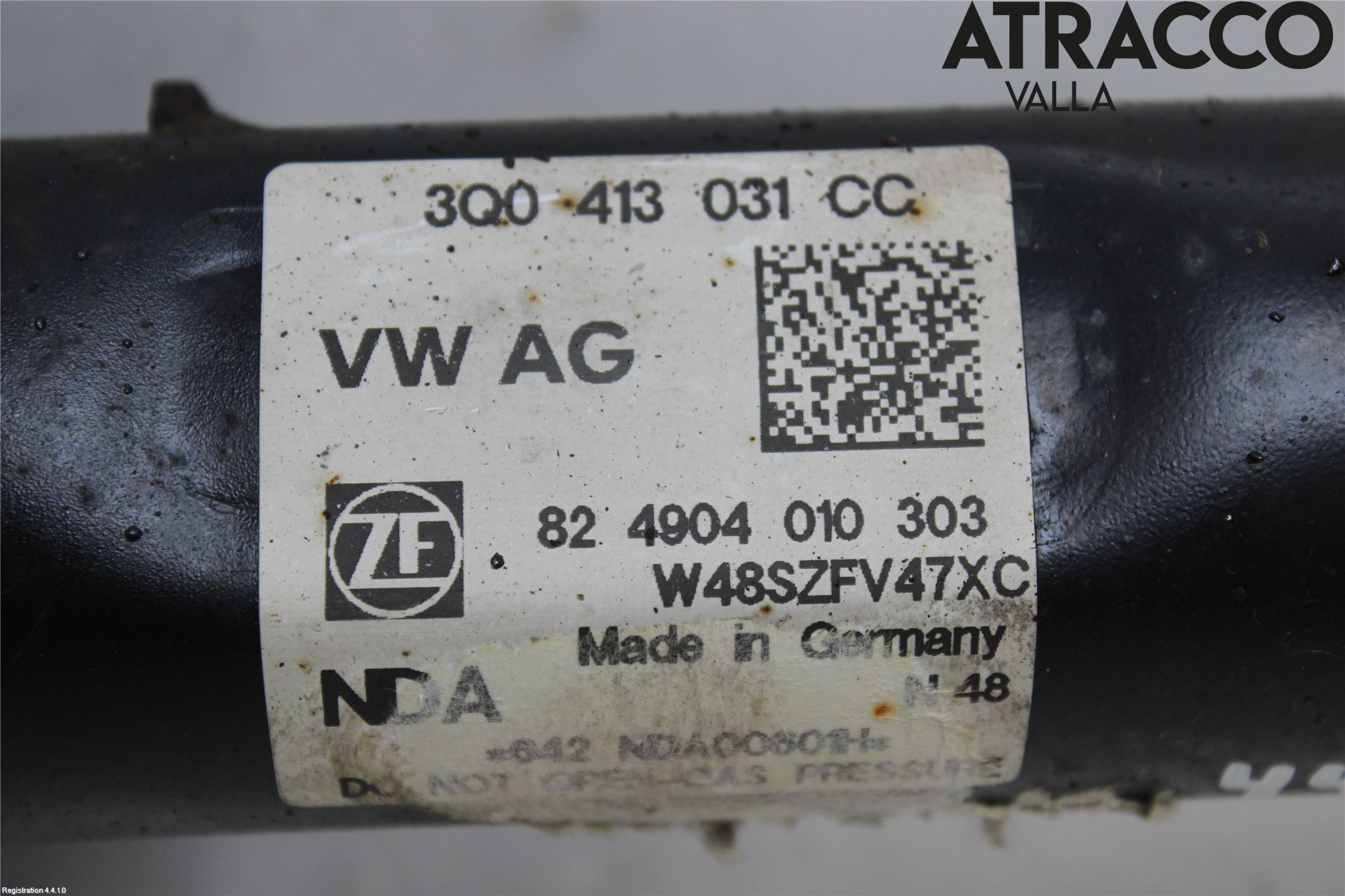 Volkswagen VW PASSAT 15-19 Fjäderben Fram Vänster