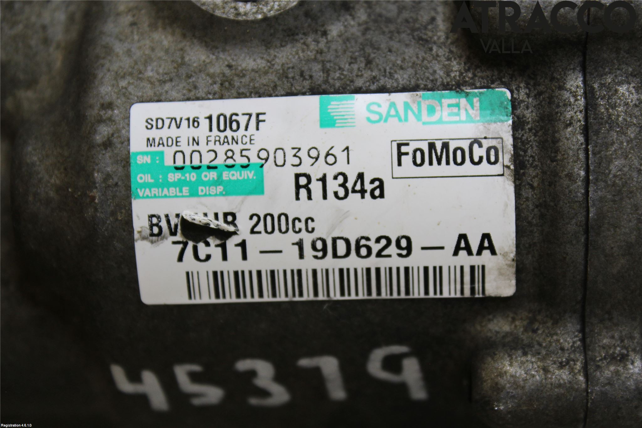 Ford TRANSIT    06-13 Ac Kompressor