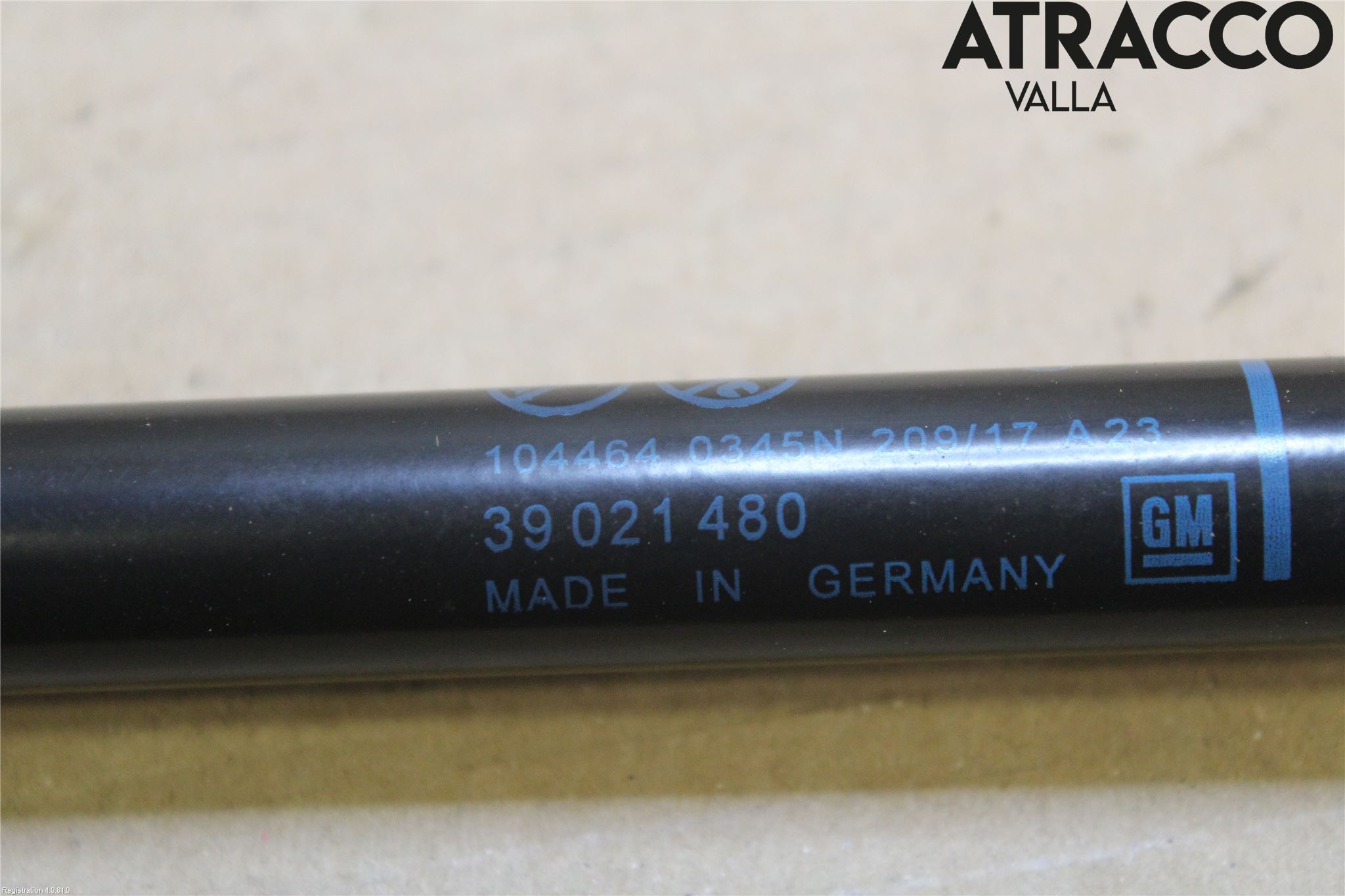 Opel ASTRA K 16-22 Gasfjäder Baklucka
