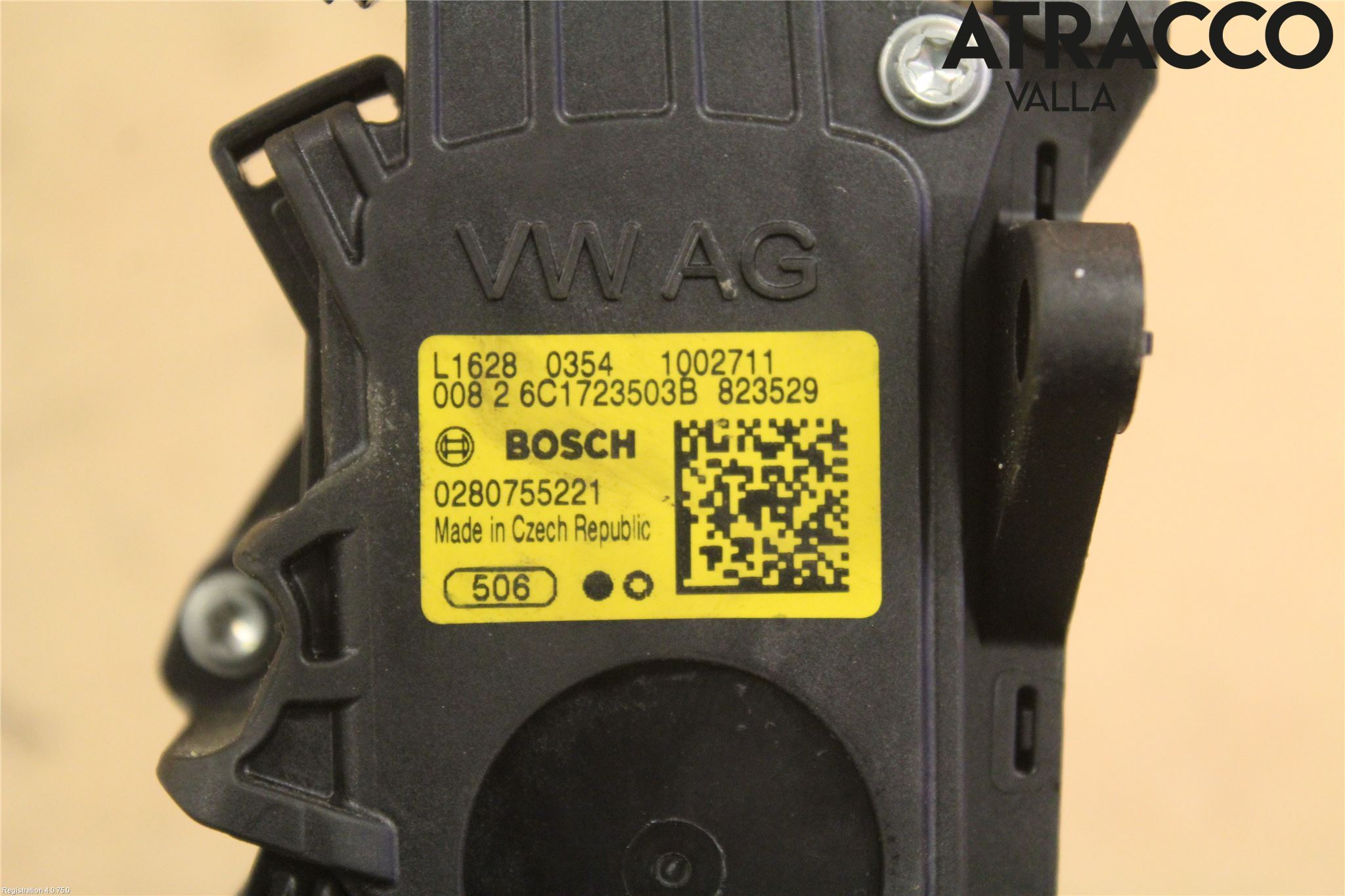 Skoda FABIA 15-21 Gaspedal