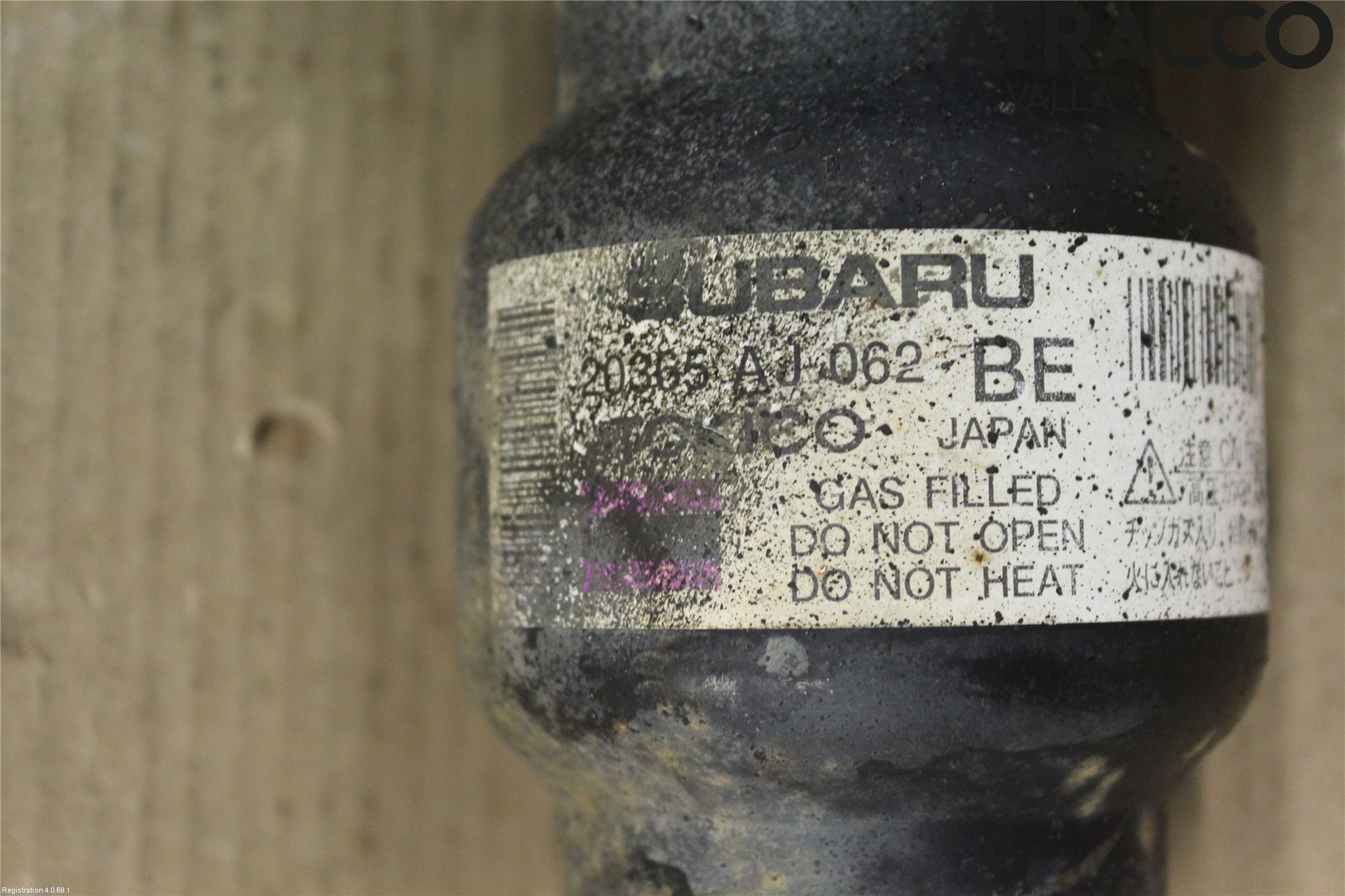 Subaru OUTBACK 10-15 Fjäderben Bak Höger