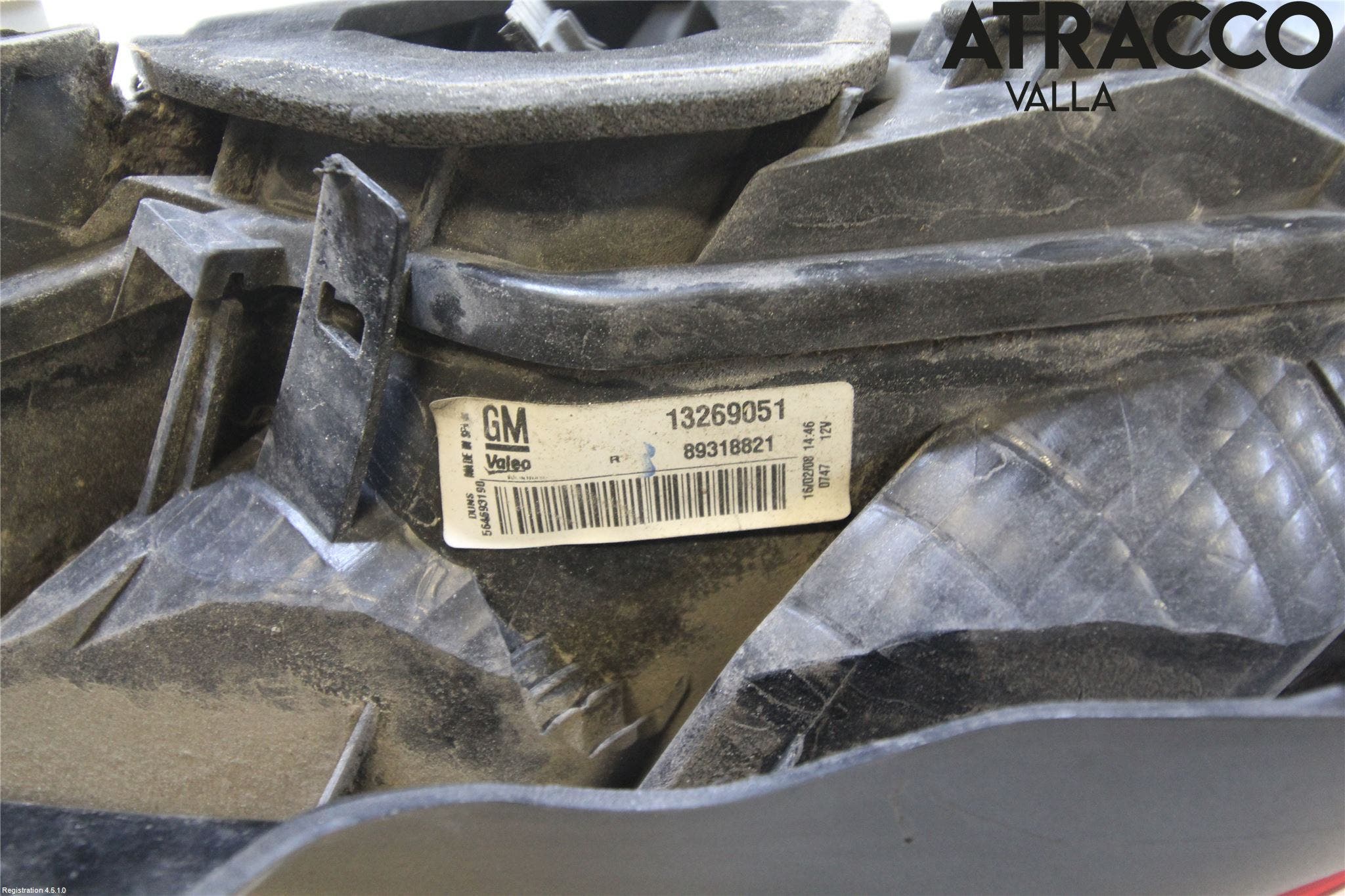 Opel CORSA D 07-14 Bakljus Höger