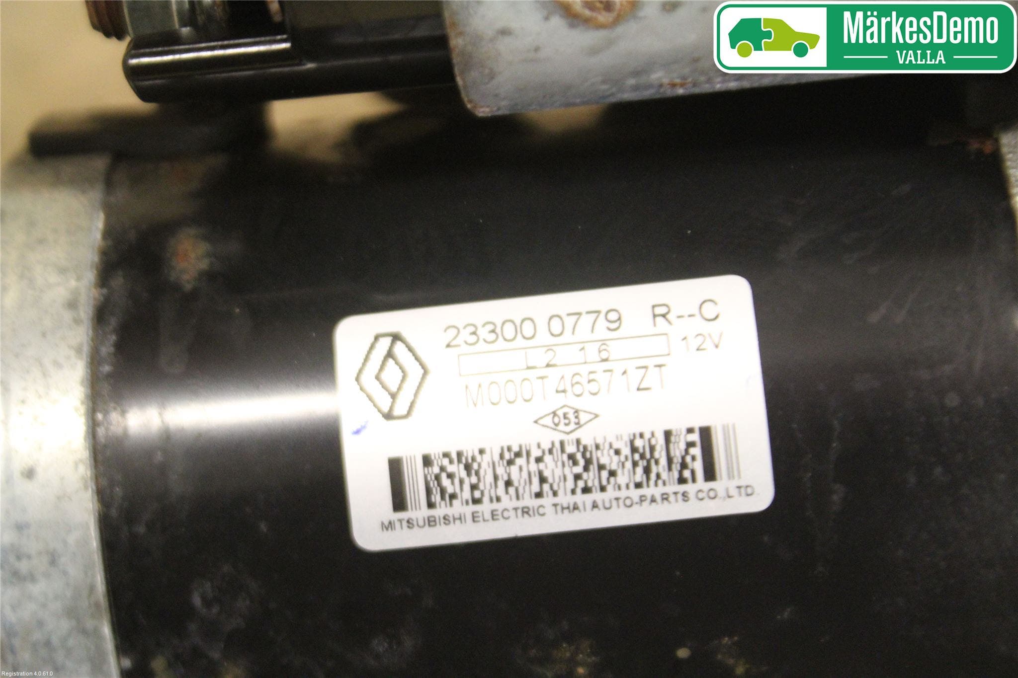 Dacia SANDERO/STEPWAY 13-20 Startmotor