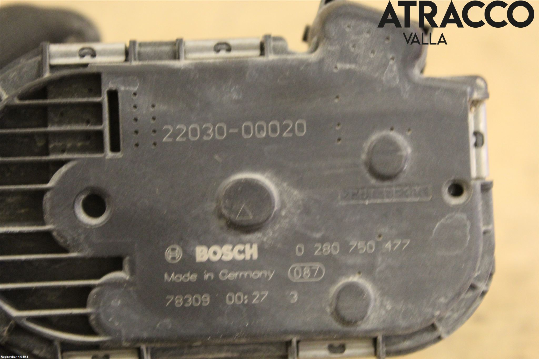 Toyota AYGO 06-14 Injspjällhus