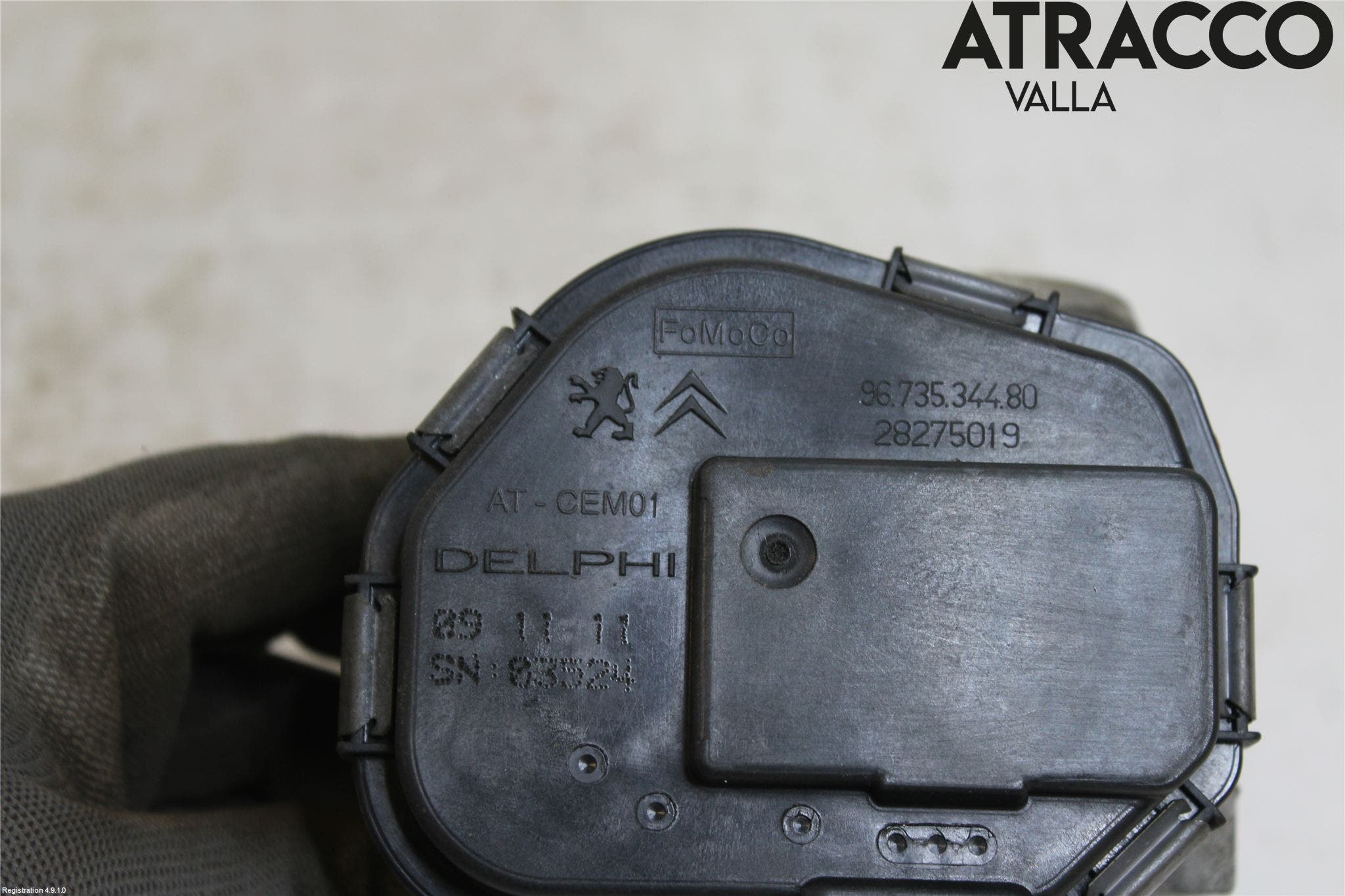 Volvo S40 08-12 Injspjällhus