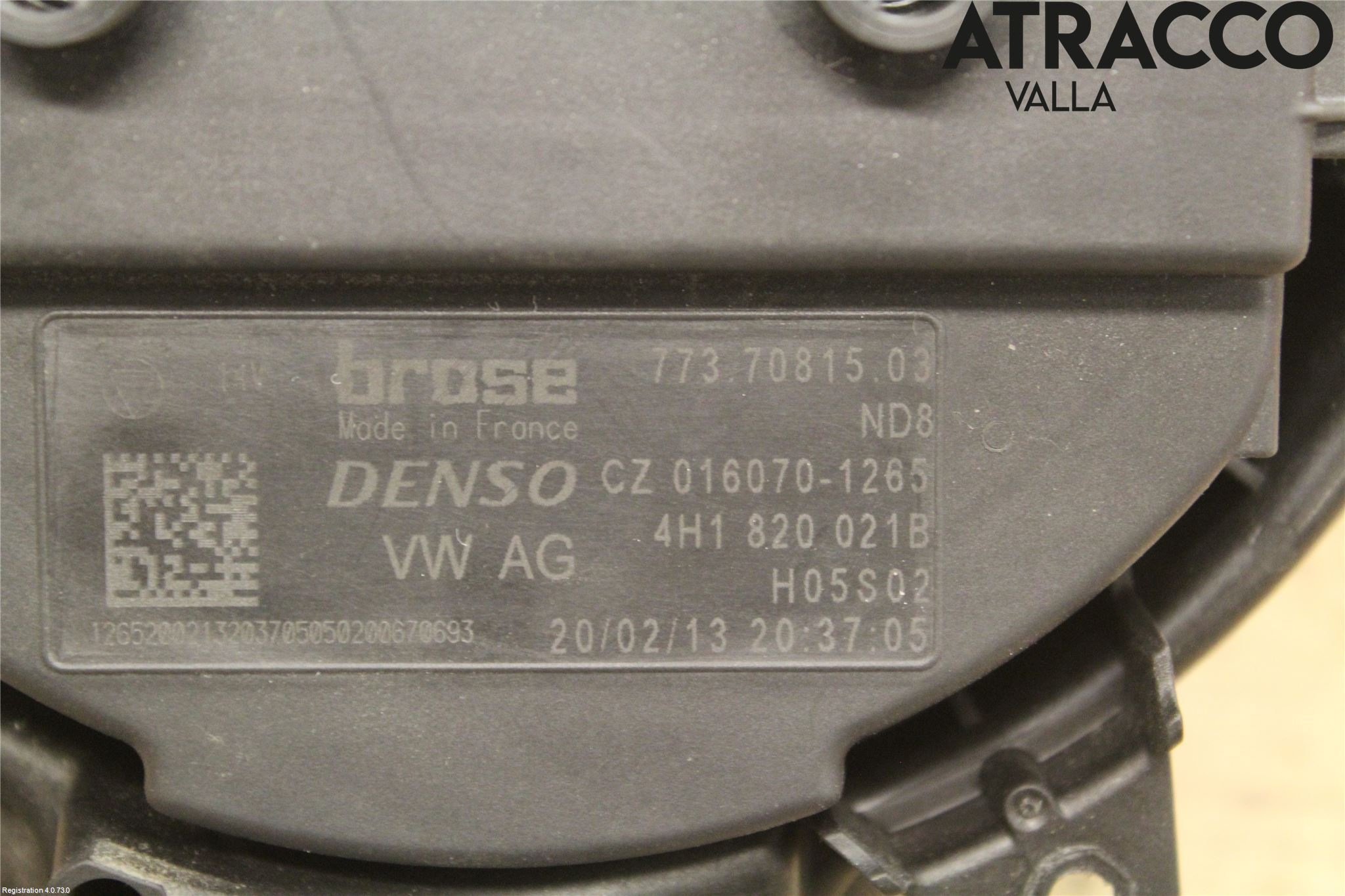 Audi A6/S6 4G 11-18 Ac Värmefläkt