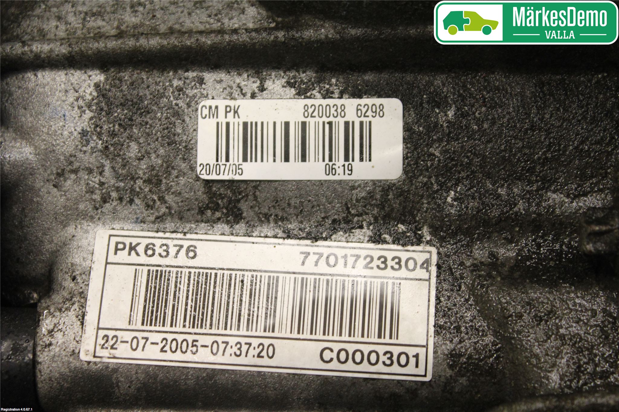 Renault TRAFIC   02-14 Växellåda Man 6 Vxl