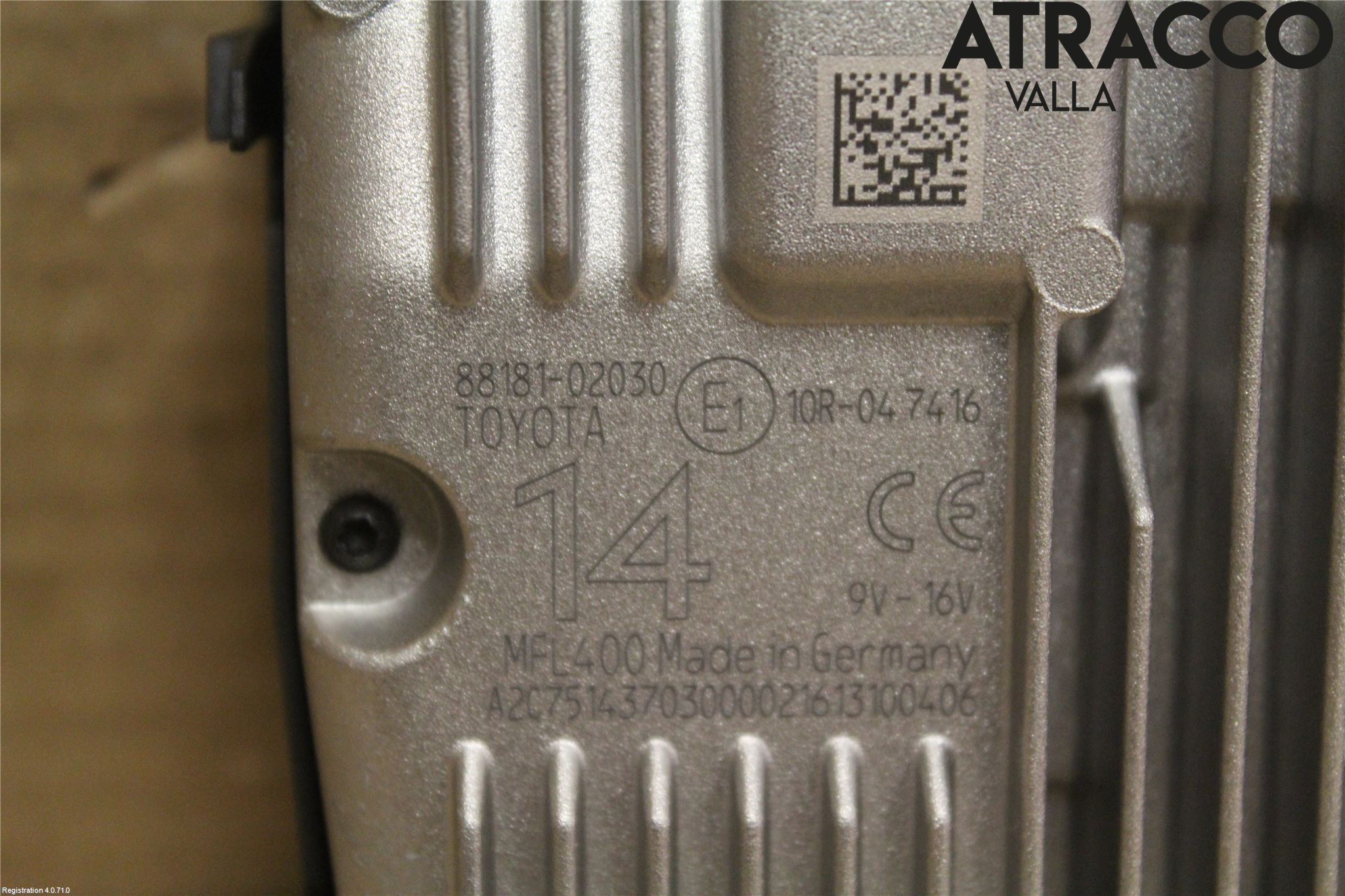 Toyota AURIS 13-19 Sensor Aktivt Kollisionsskydd
