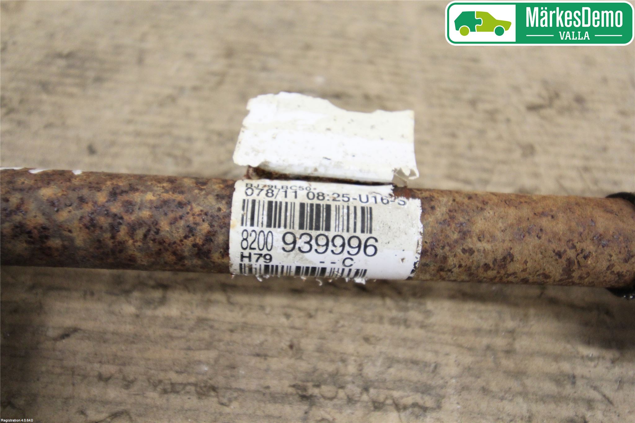 Dacia DUSTER 10-17 Drivaxel Bak Vänster