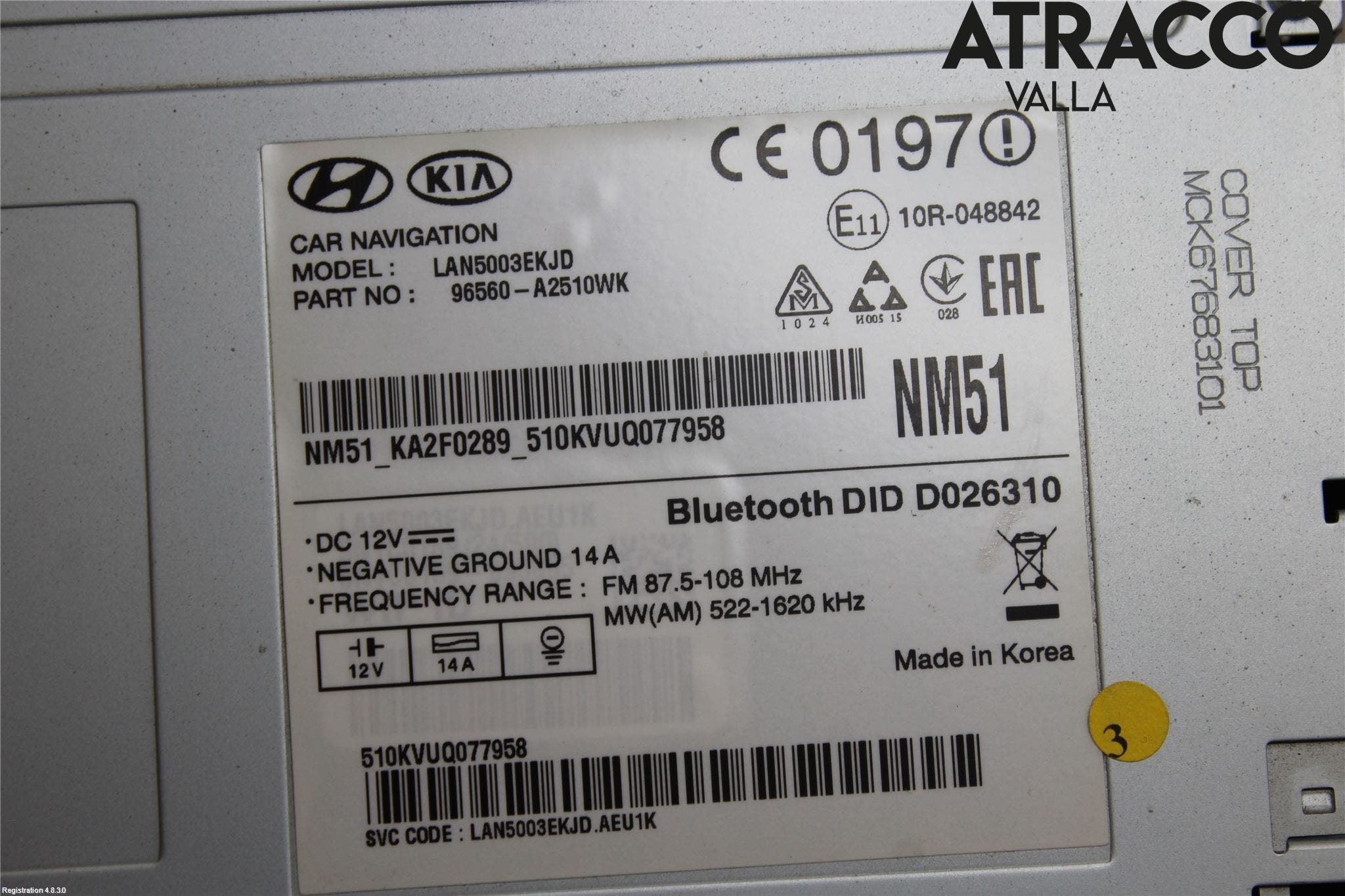 Kia CEED 12-18 Gps Navigator