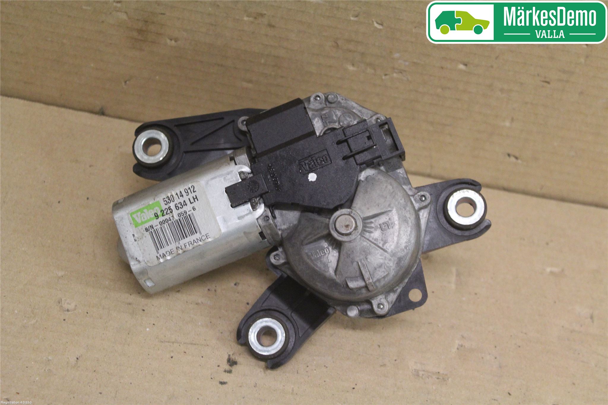 Opel COMBO 02-12 Torkarmotor Baklucka