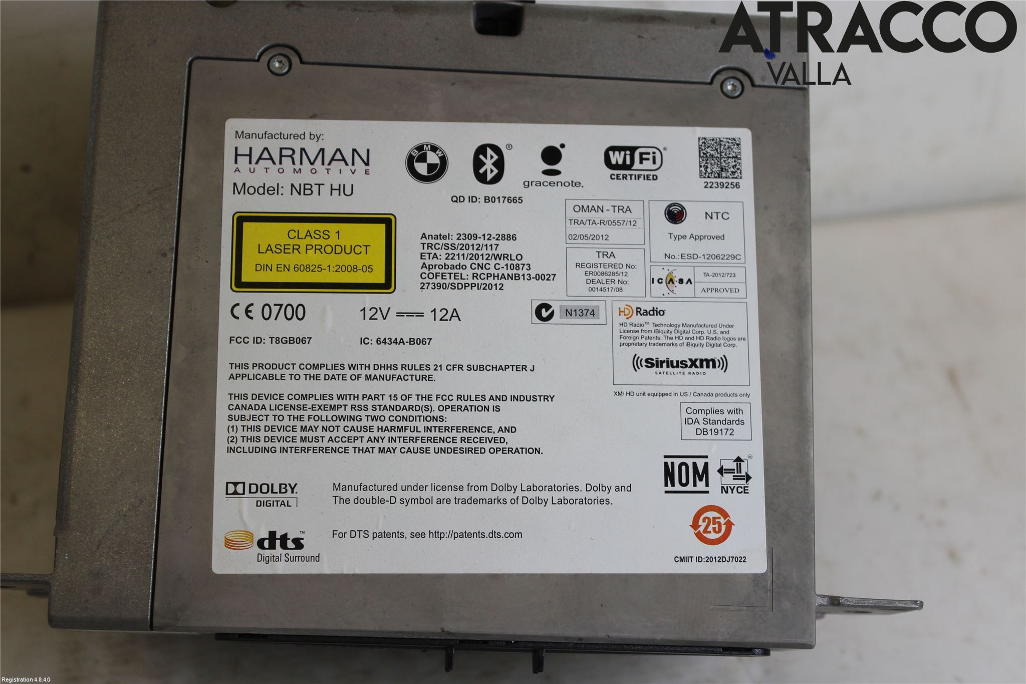 BMW X4 F26 14-18 Gps Navigator