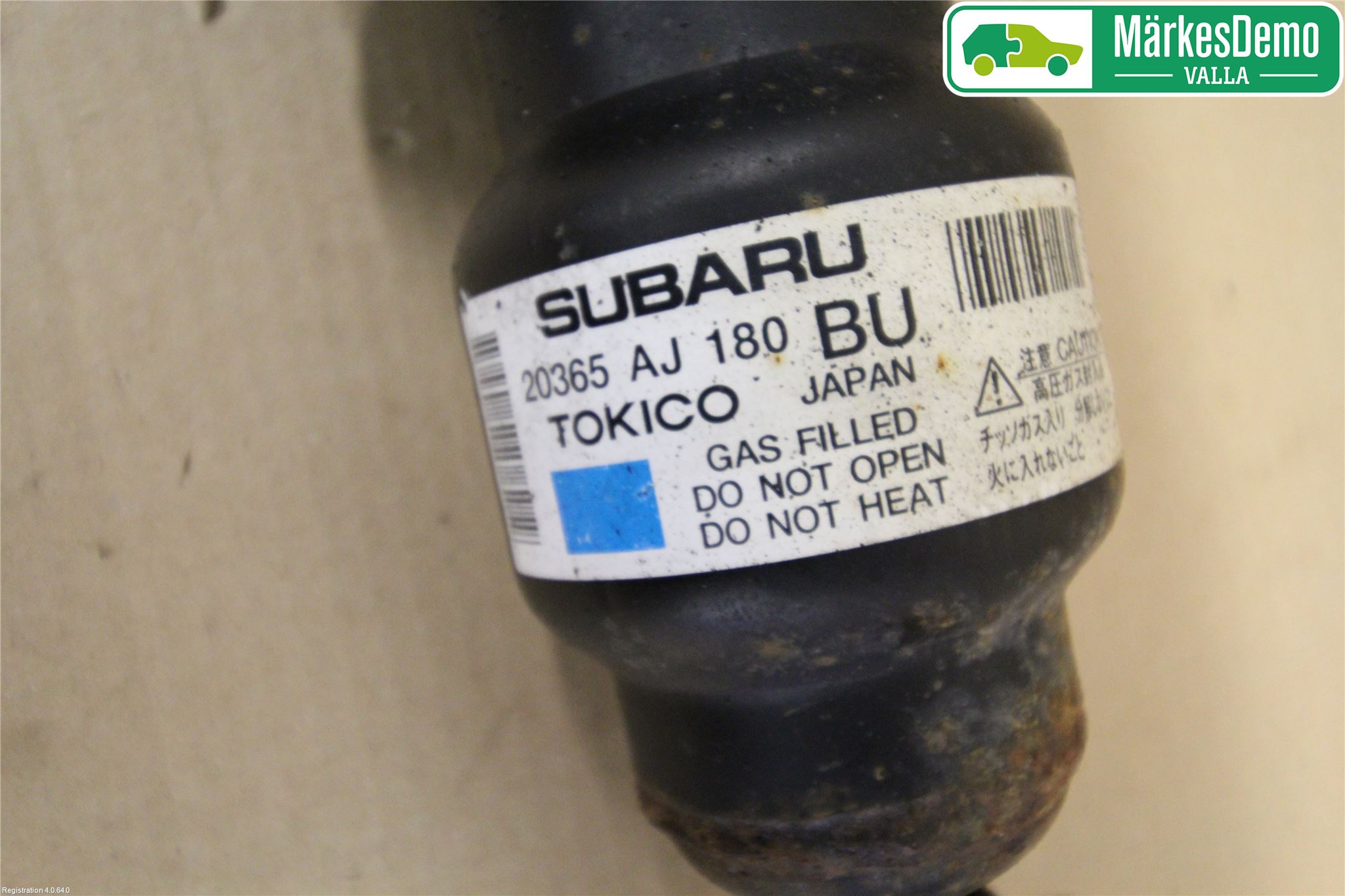 Subaru OUTBACK 10-15 Fjäderben Bak Vänster