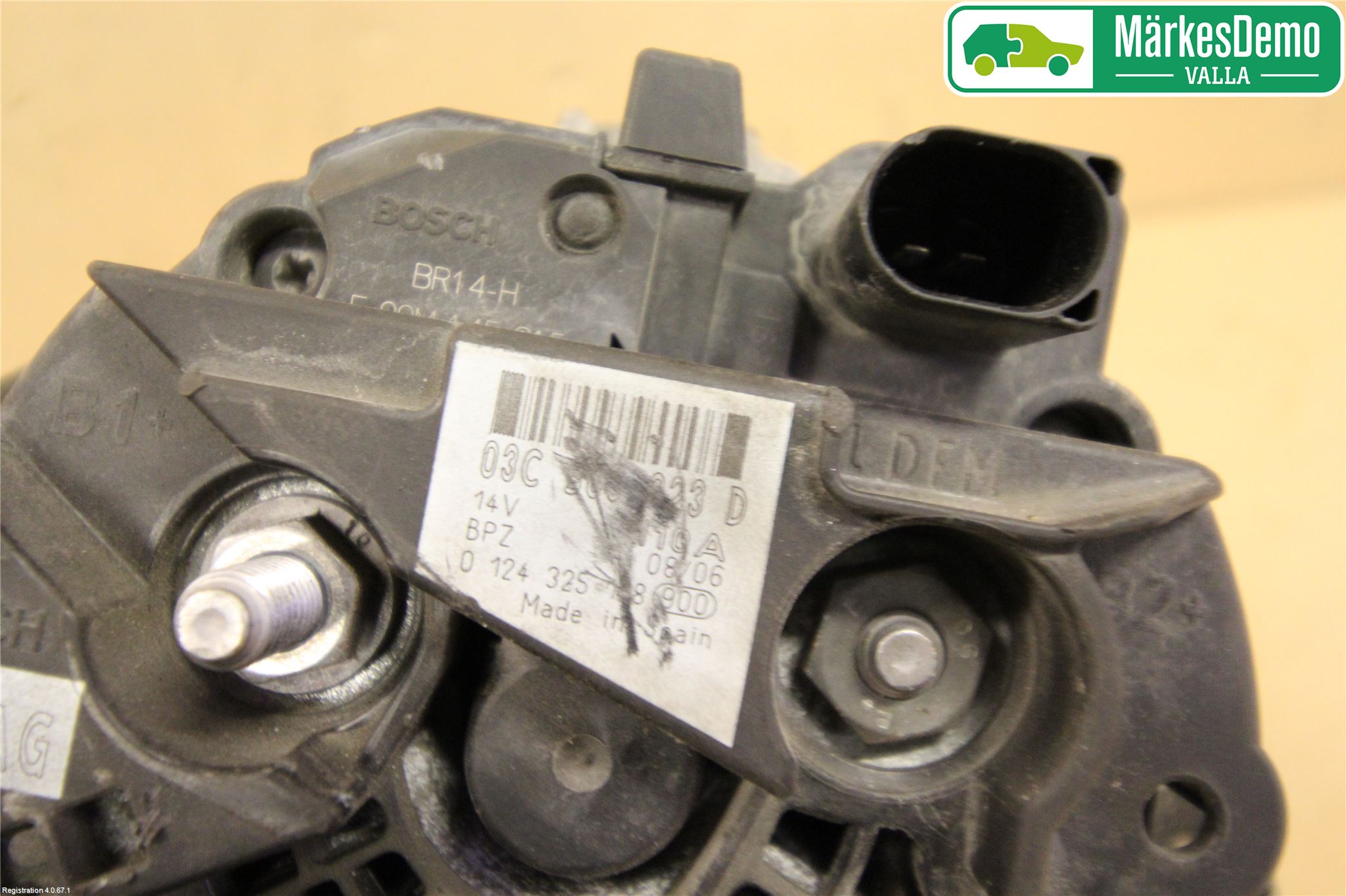 Volkswagen VW GOLF V 04-09 Generator