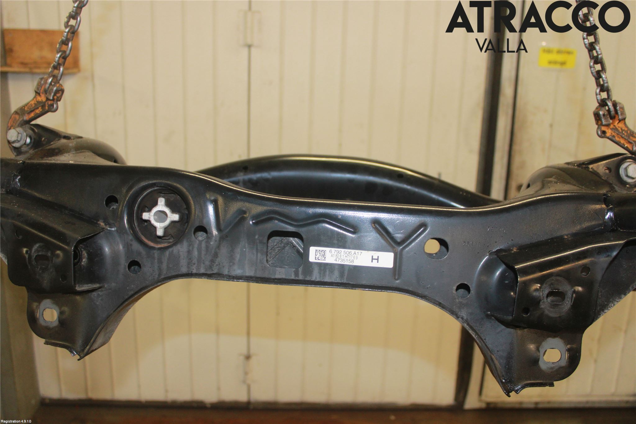 BMW 3 F30/F31/F80 12-19 Bakaxelbalk