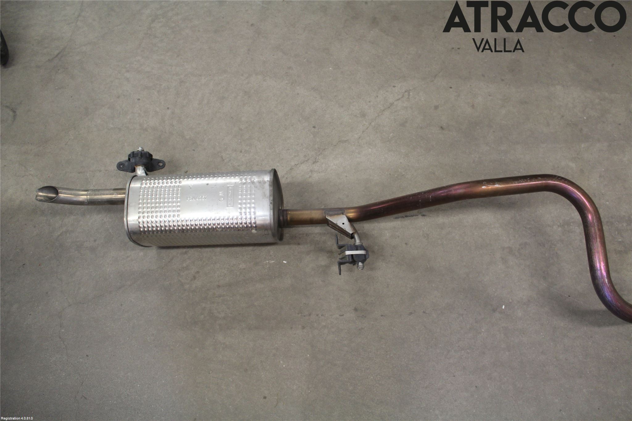 Citroen COTROEN C3 17-24 Avgasrör Främre-Mitt-Bak