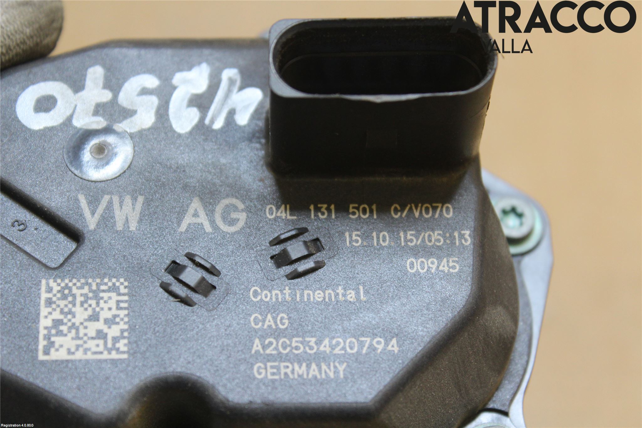 Volkswagen VW TIGUAN 07-16 Egr Ventil
