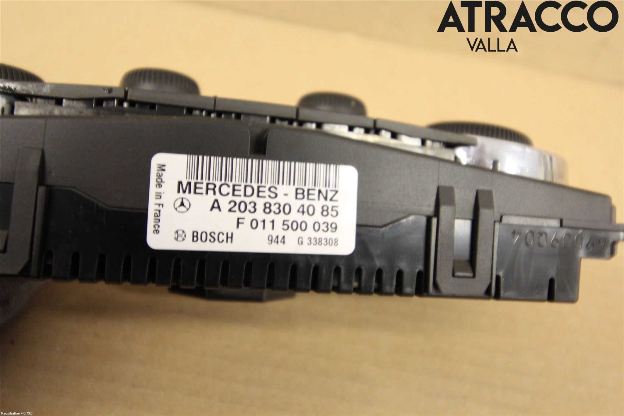 Mercedes-Benz MB C (203) 00-07 Ac Styrenhet Ac Manöveren
