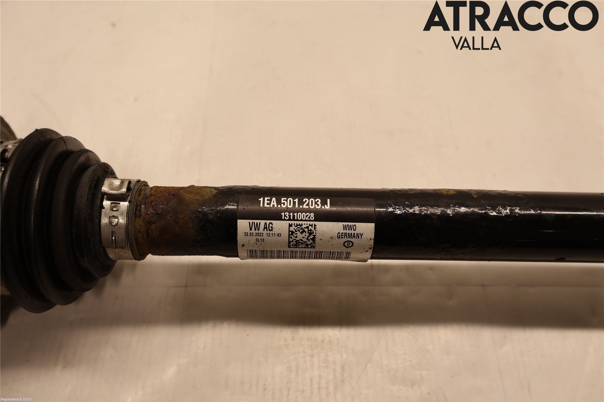 Volkswagen VW ID.4 21- Drivaxel Bak Vänster