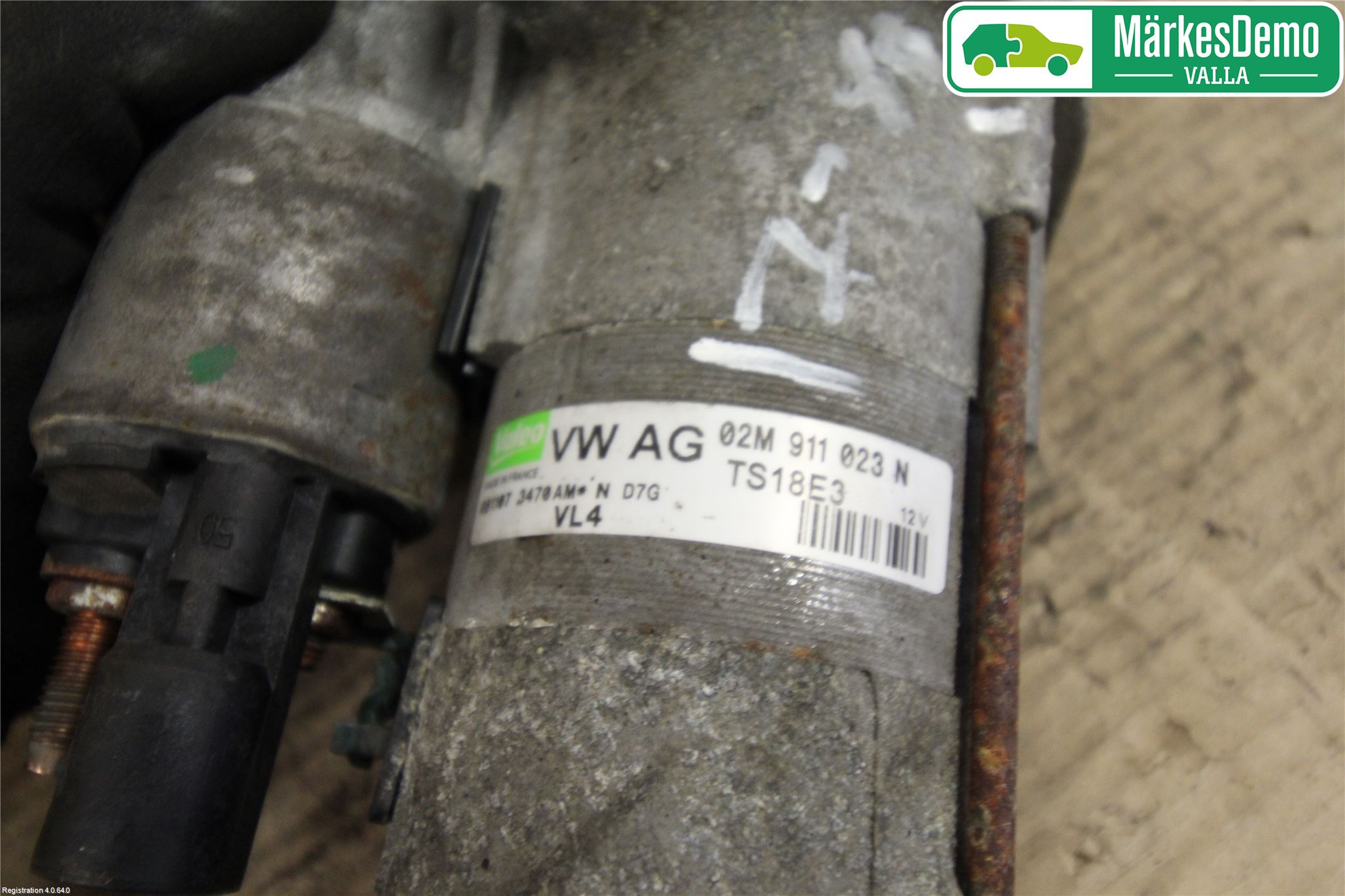 Volkswagen VW PASSAT 05-11 Startmotor Diesel