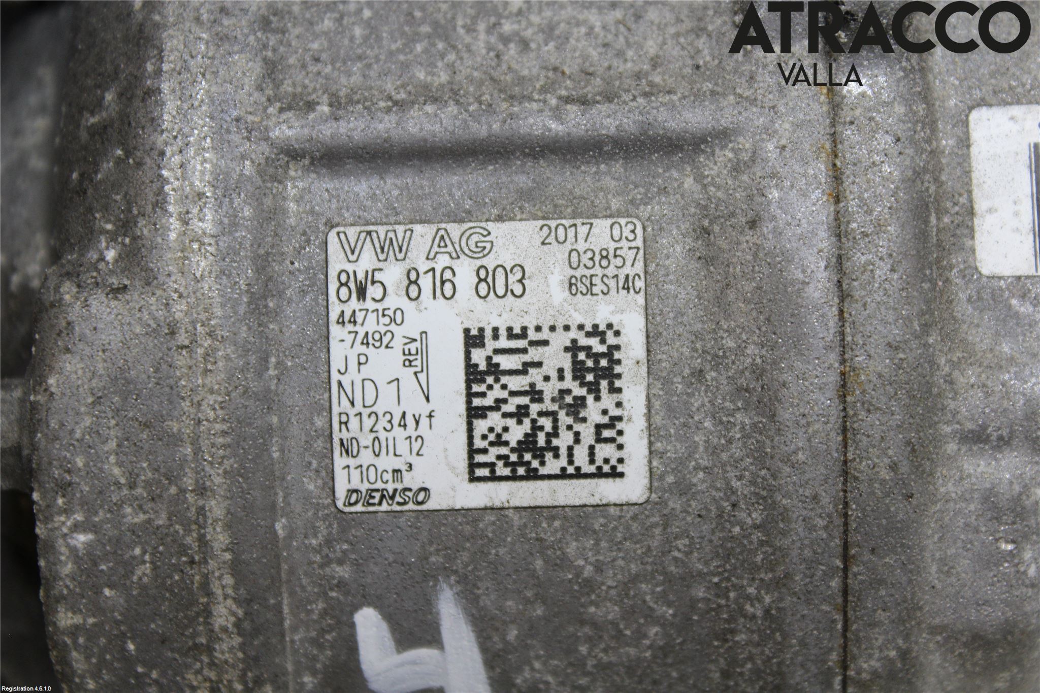 Audi A4/S4 B9 16-19 Ac Kompressor