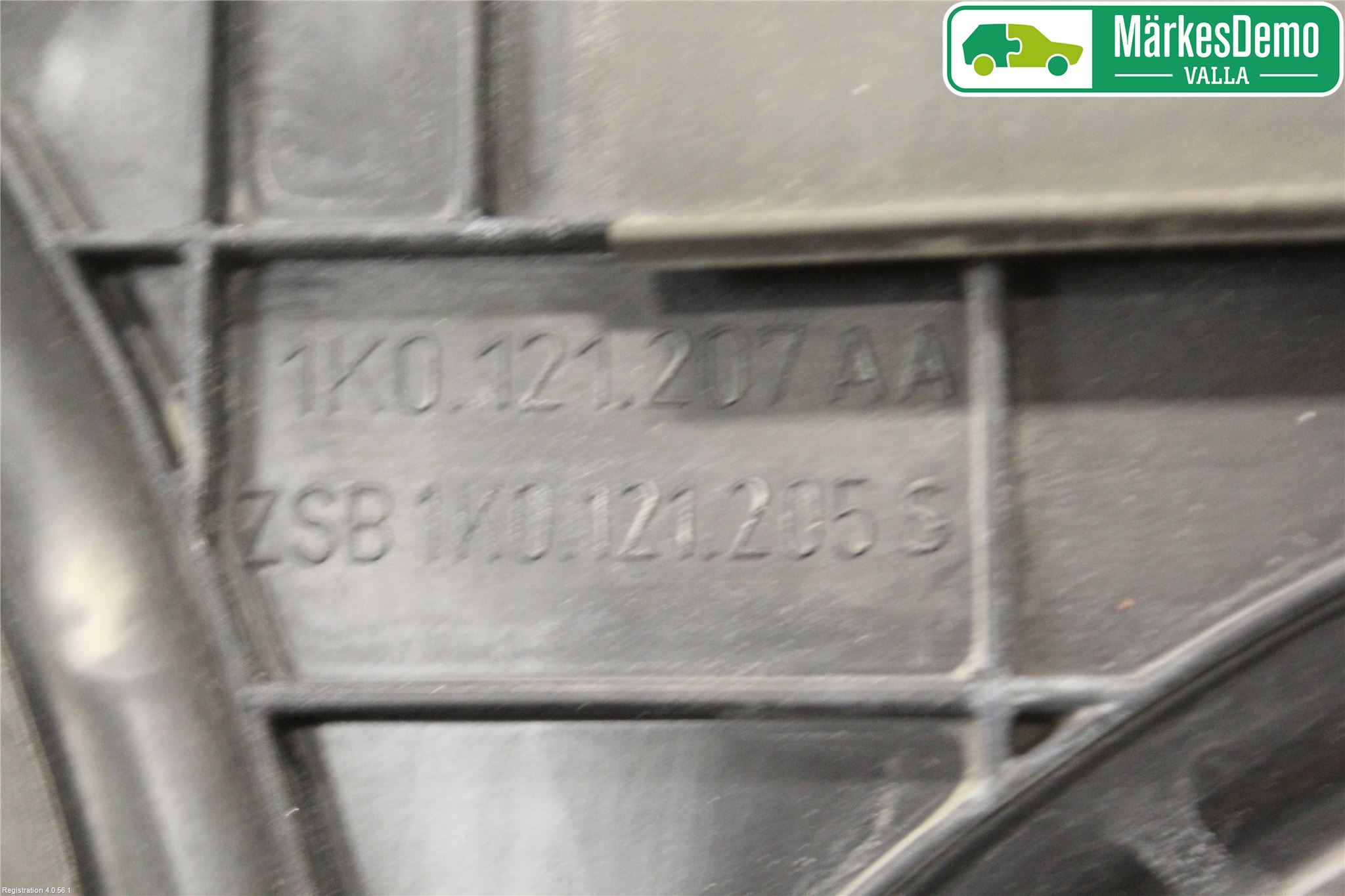 Volkswagen VW TOURAN 03-10 Kylfläkt El