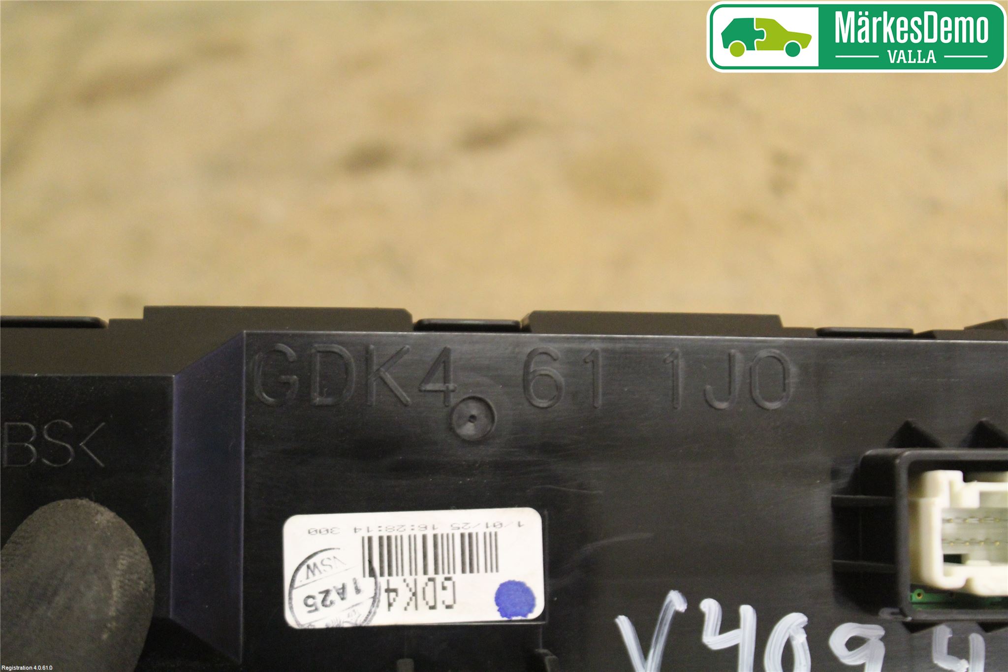 Mazda 6 08-13 Kontrolldisplay