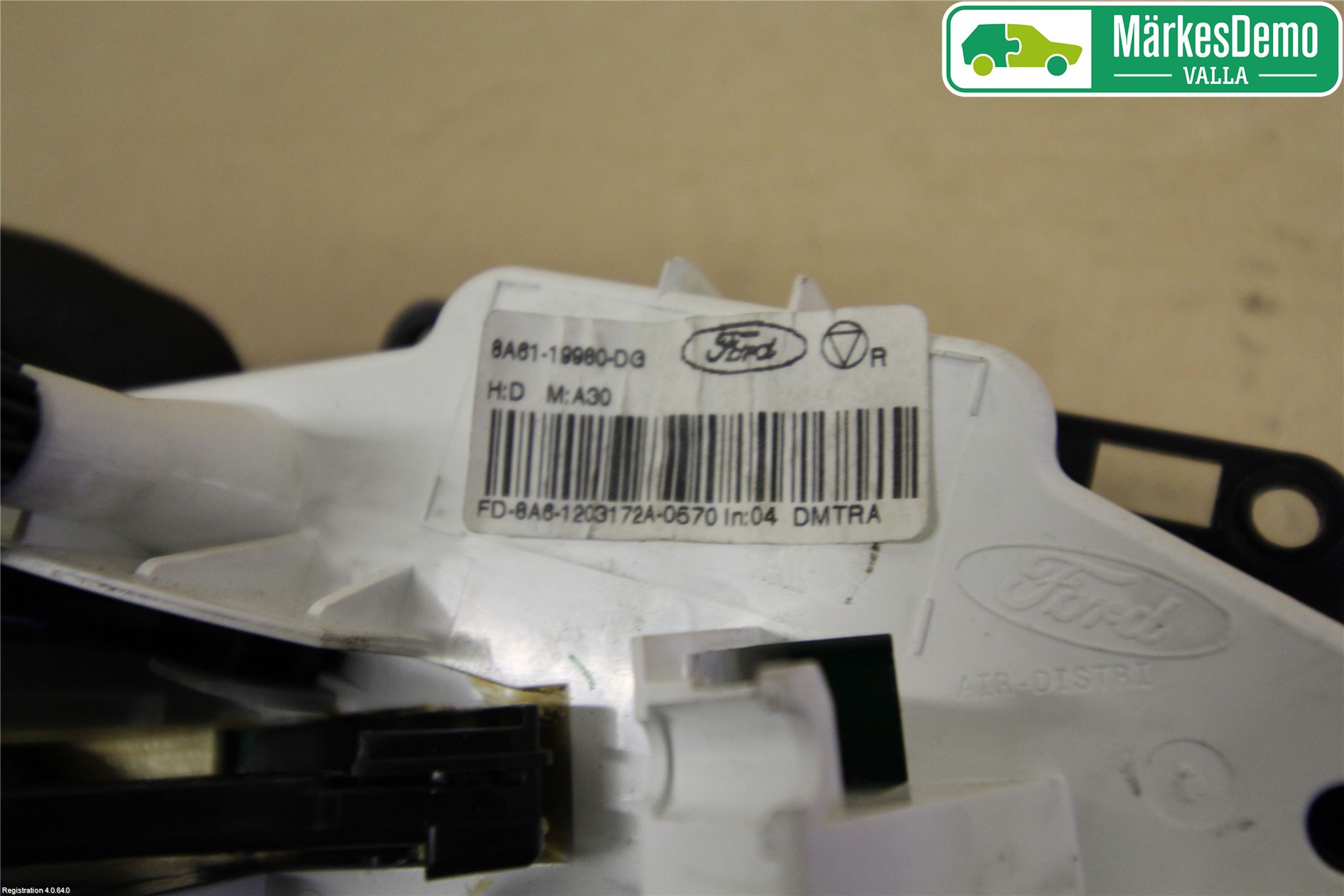 Ford FIESTA 09-12 Ac Styrenhet Ac Manöveren