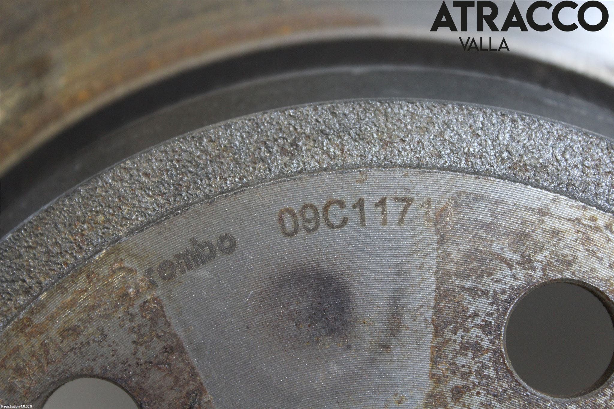 BMW 3 F30/F31/F80 12-19 Bromsskiva Bak
