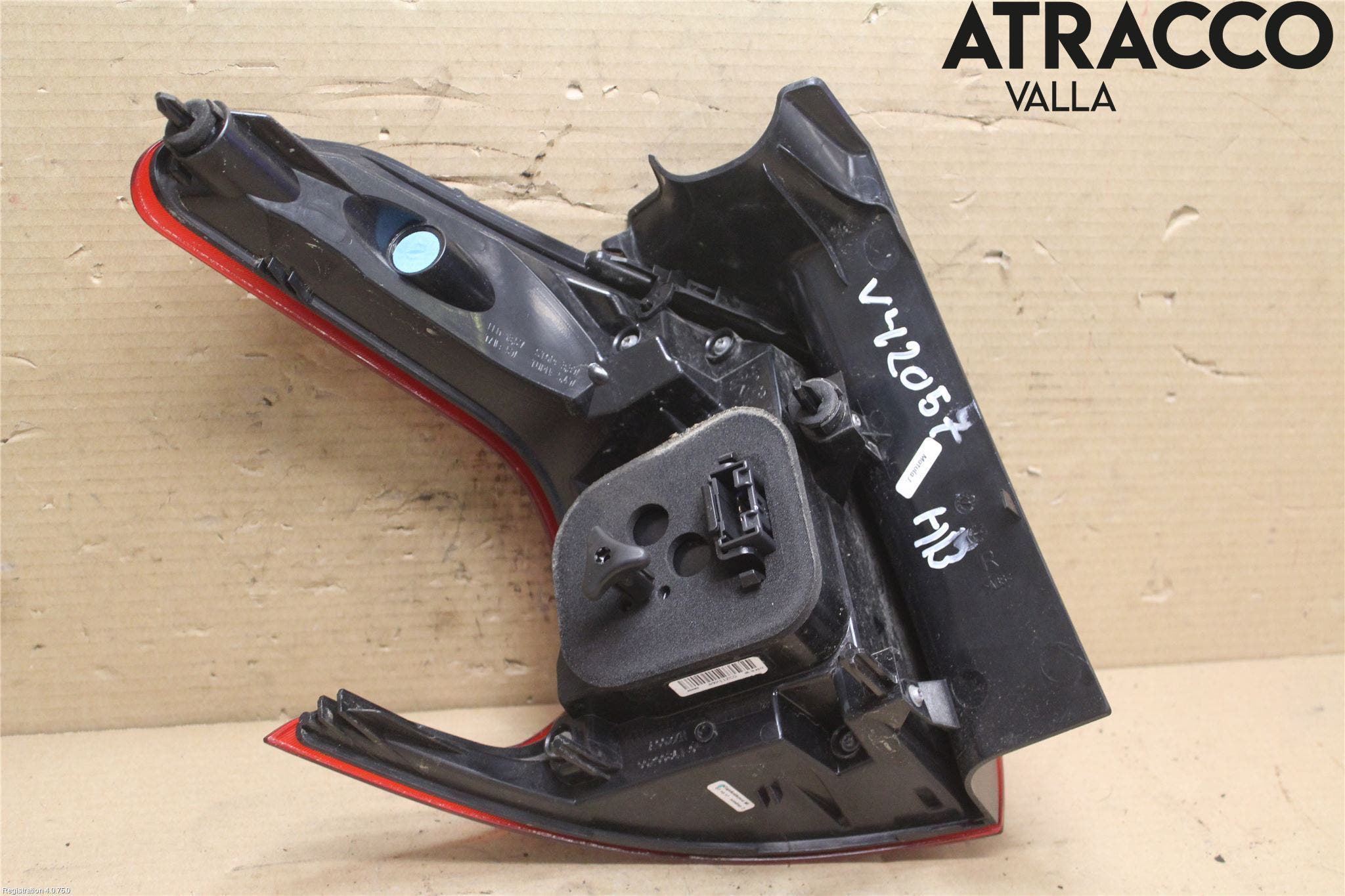 Peugeot 2008 13-20 Bakljus Höger