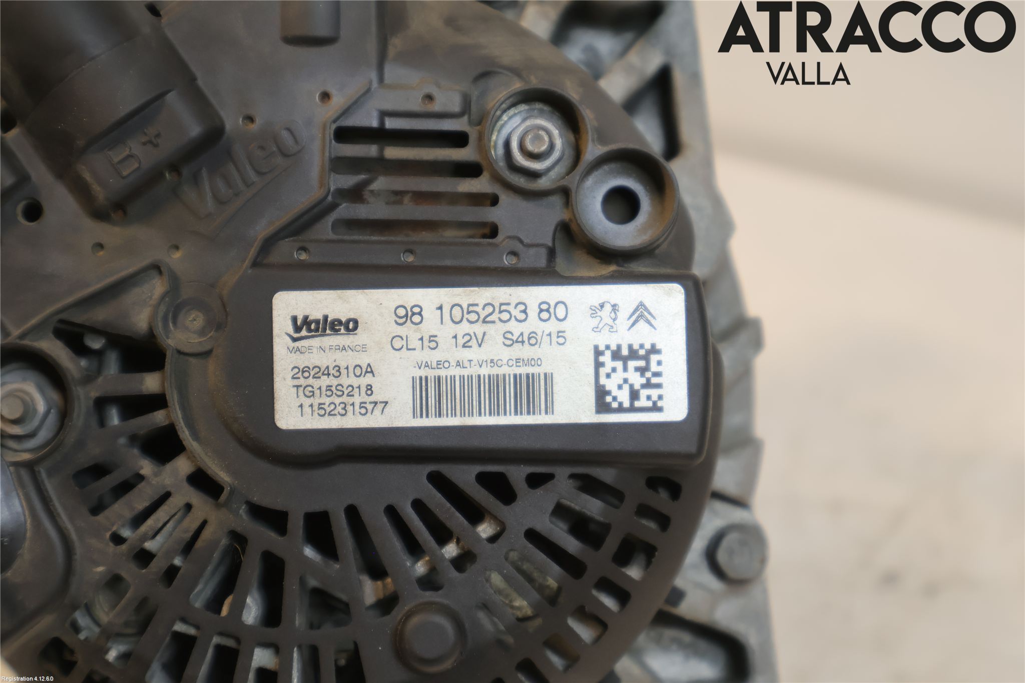 Citroen BERLINGO 08-18 Generator