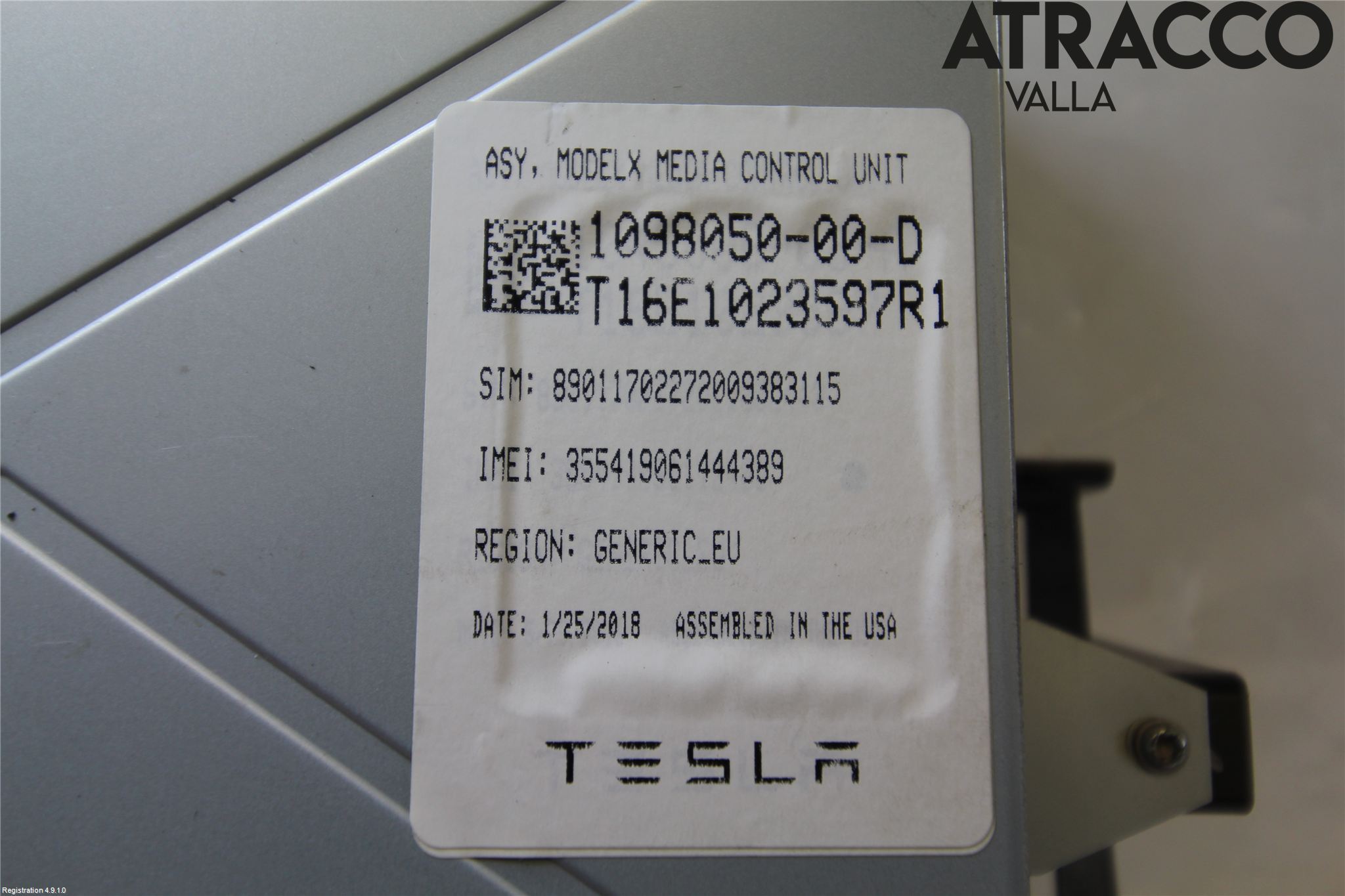 Tesla MODEL S 13- Bildskärm