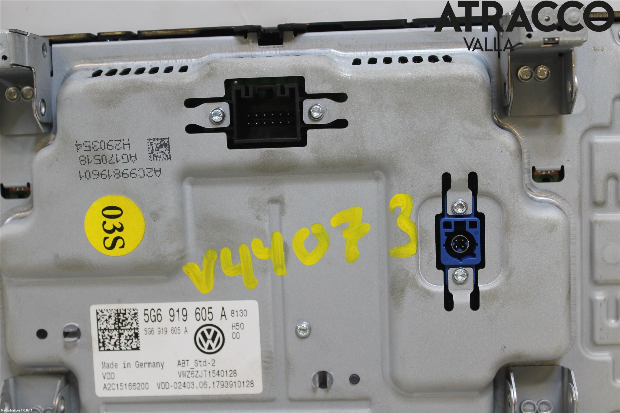 Volkswagen VW ARTEON 17- Multifunktionsdisplay