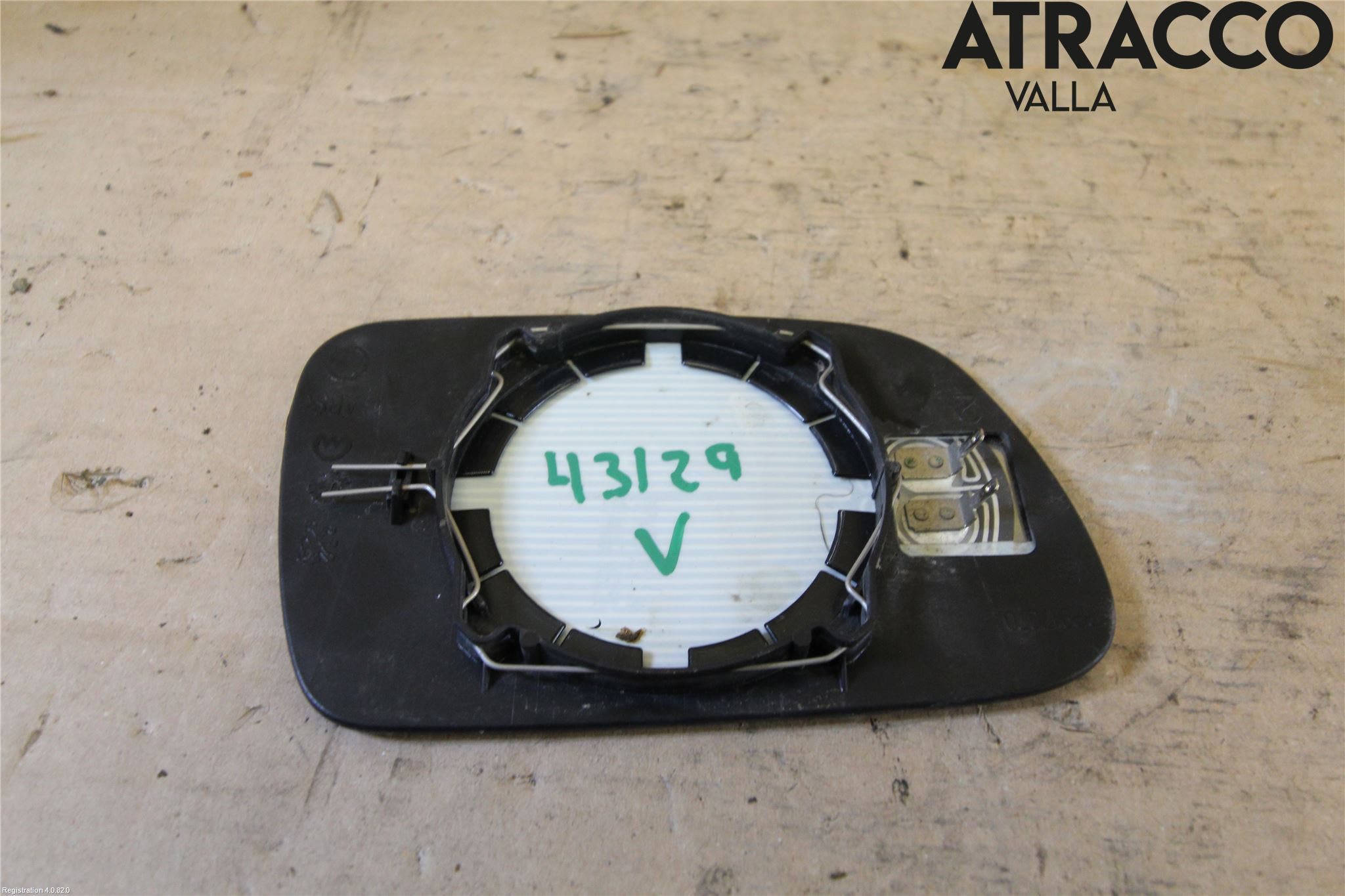 Peugeot 307 01-05 Spegelglas Vä