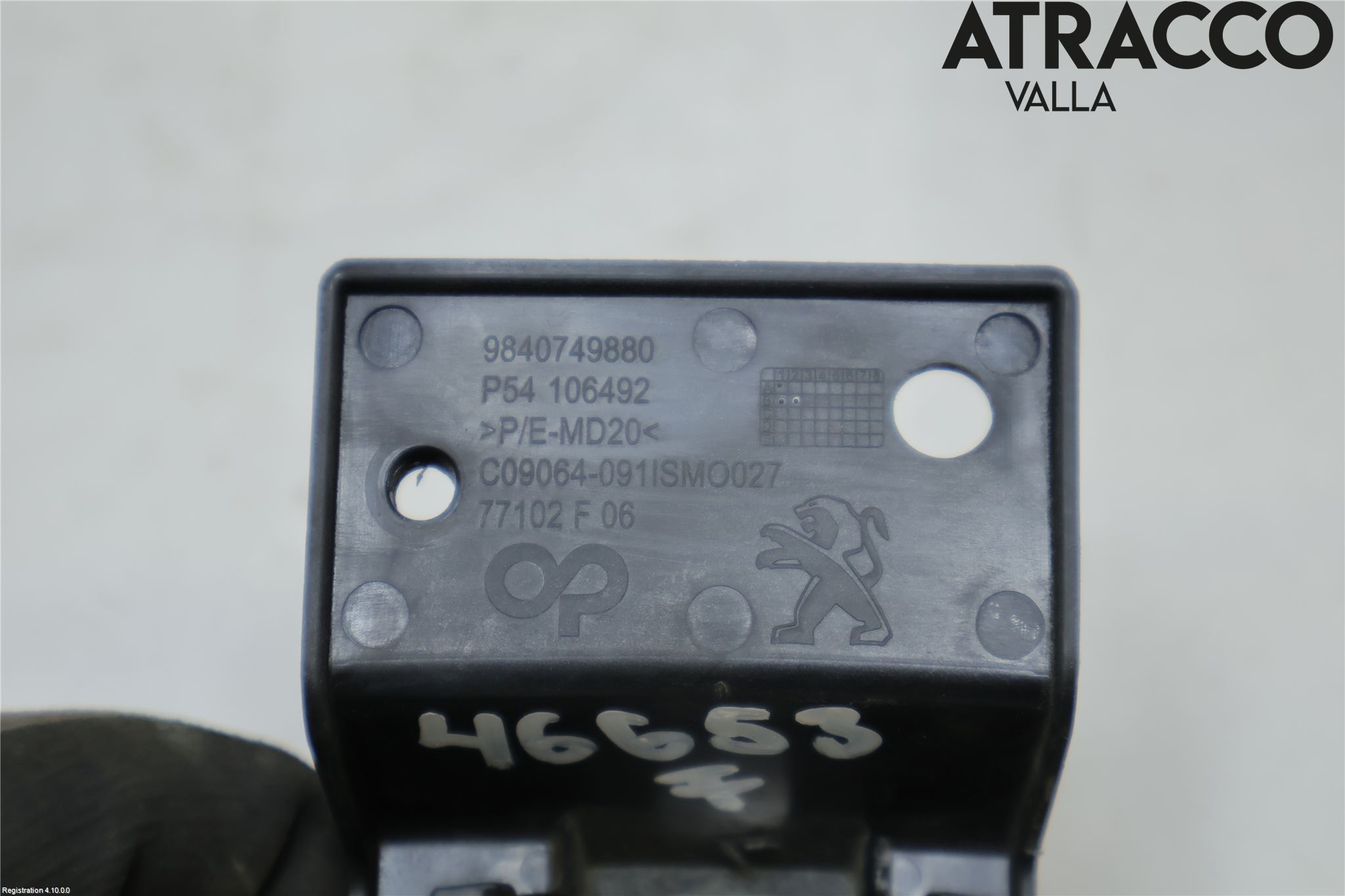 Peugeot 408 22- Stötfångardel Fram Mitt