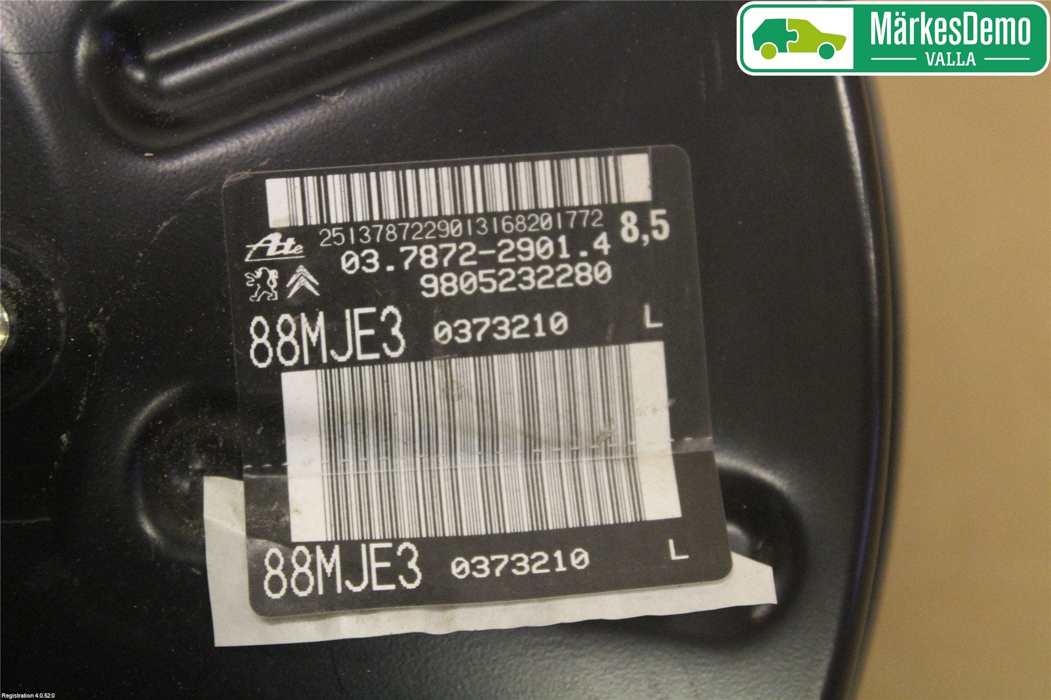 Citroen JUMPY/E-JUMPY 16- Bromsservo