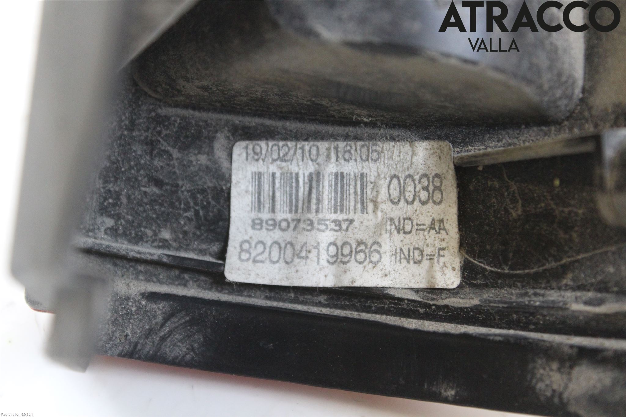 Renault KANGOO II 08-14 Dimljus/Reflex Bak