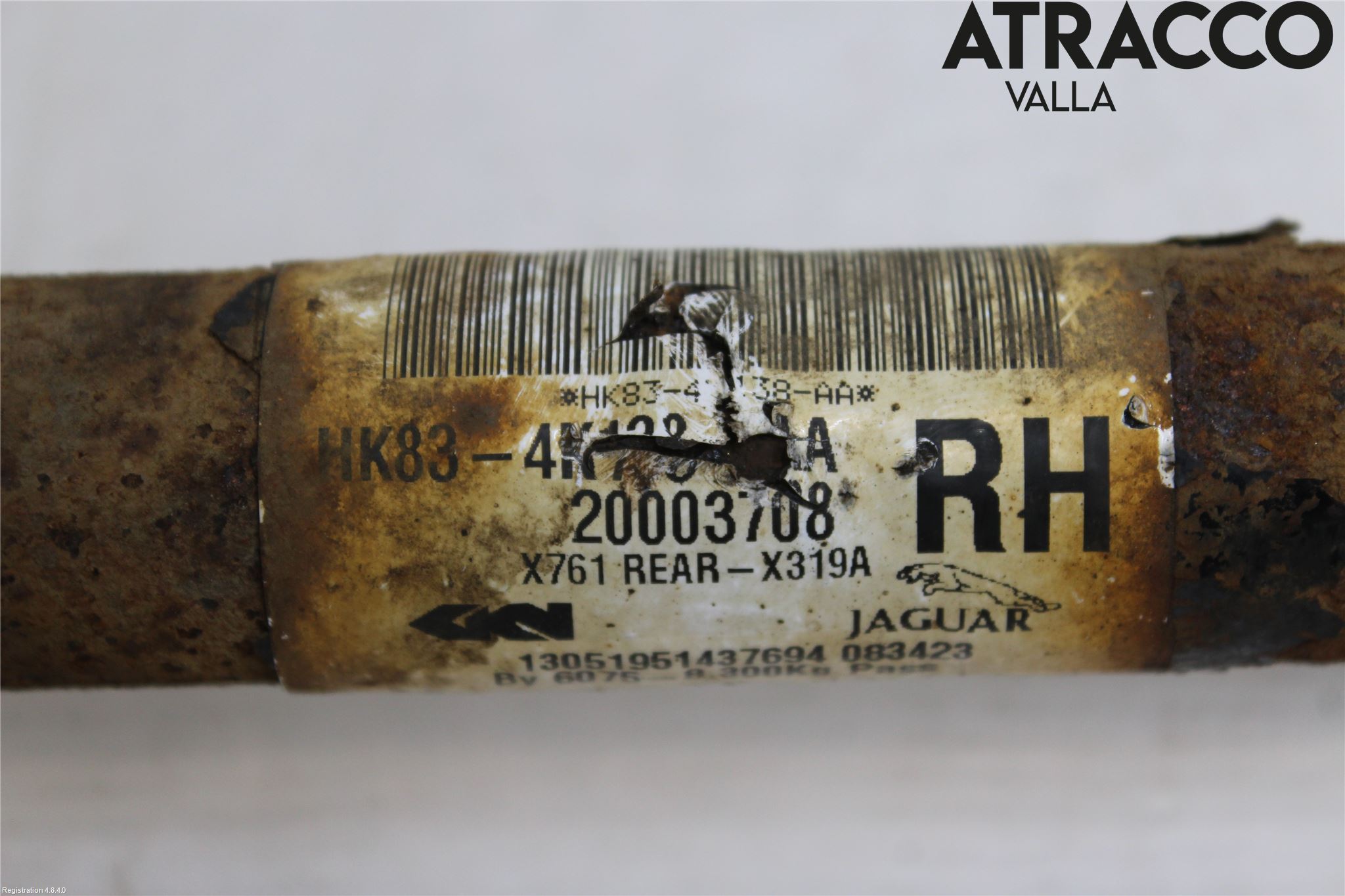 Jaguar F-PACE Drivaxel Bak Höger