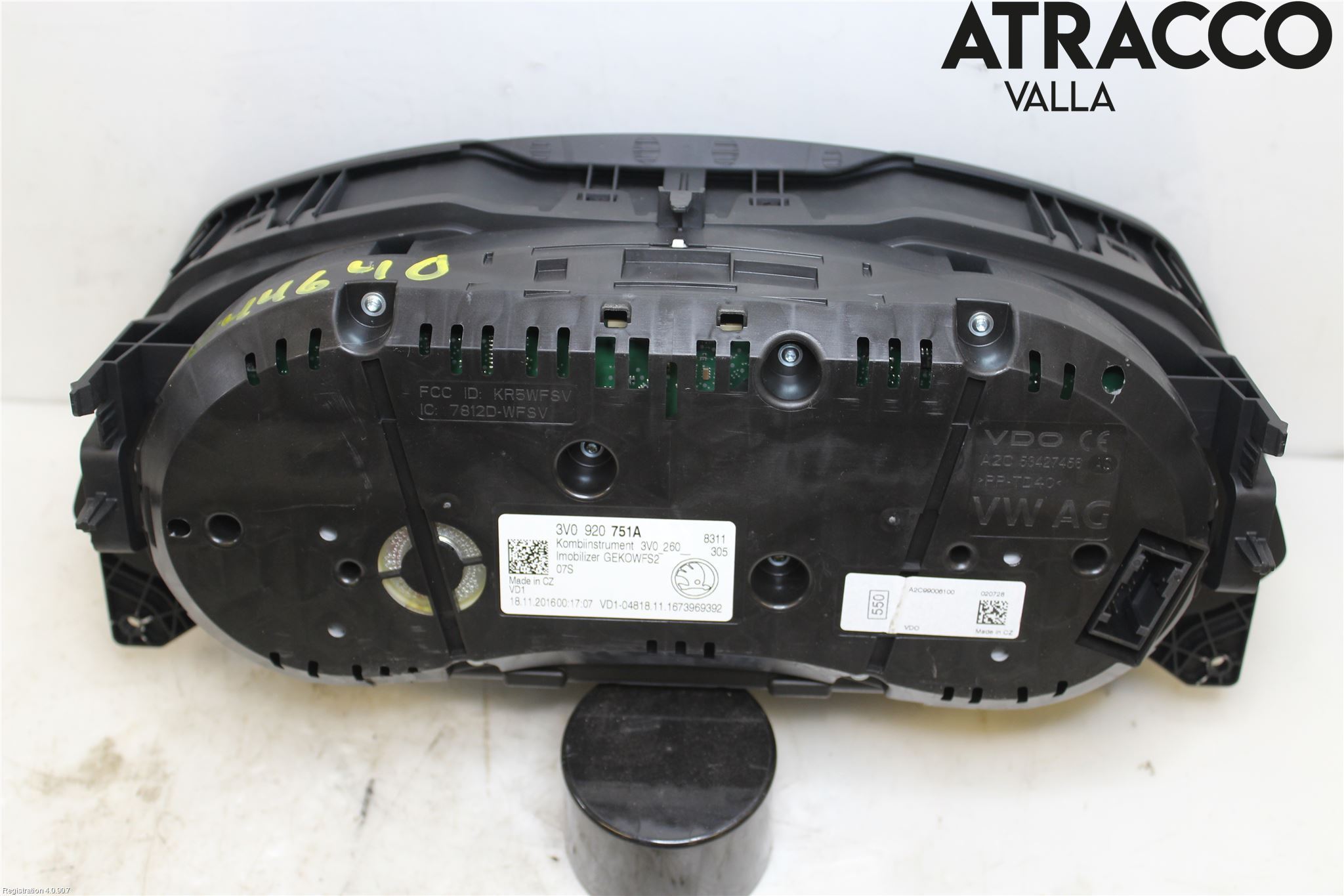 Skoda SUPERB 16-24 Instrument Komb