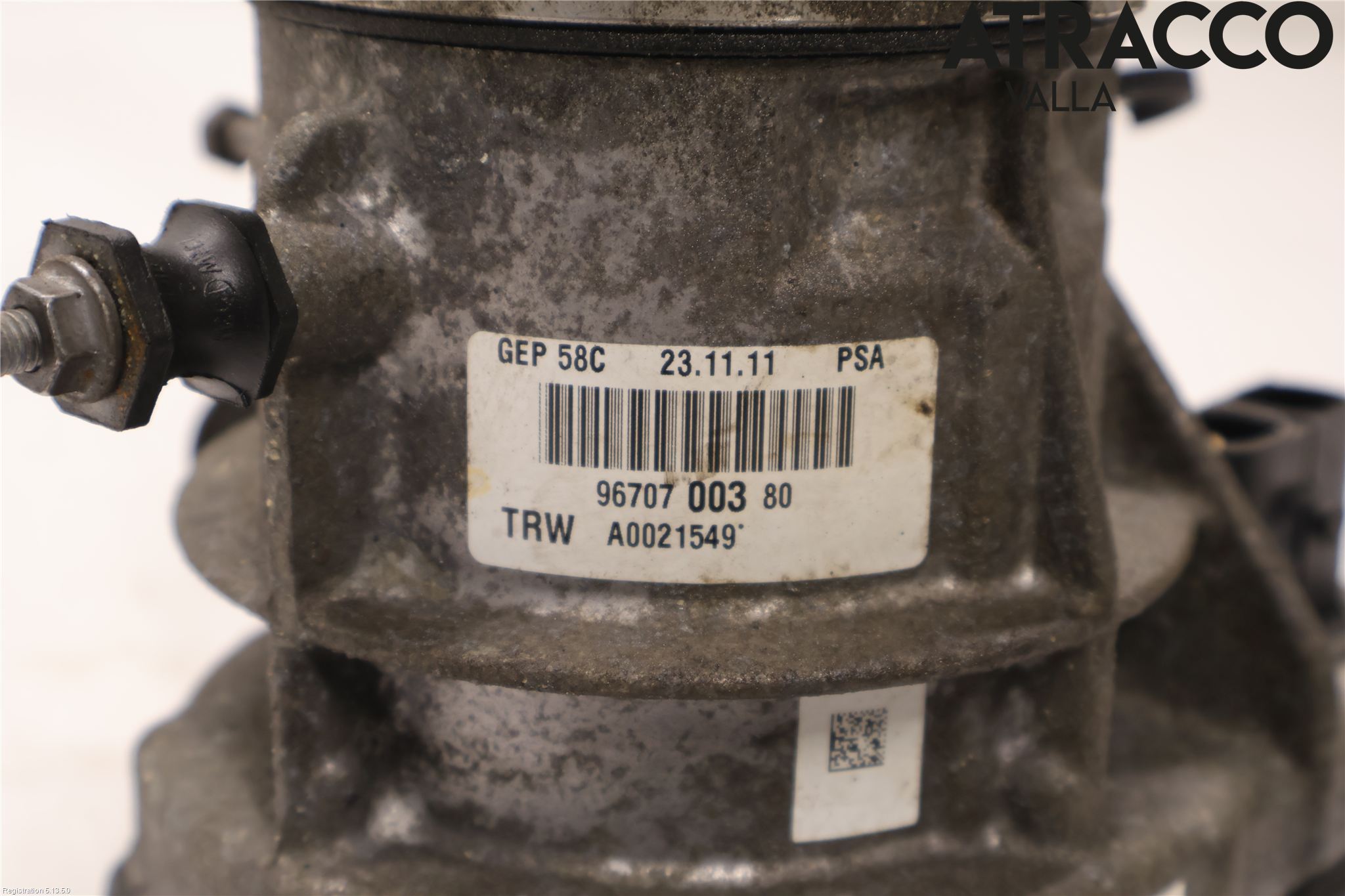 Peugeot 308 08-13 Styrservo Pump Elektrisk