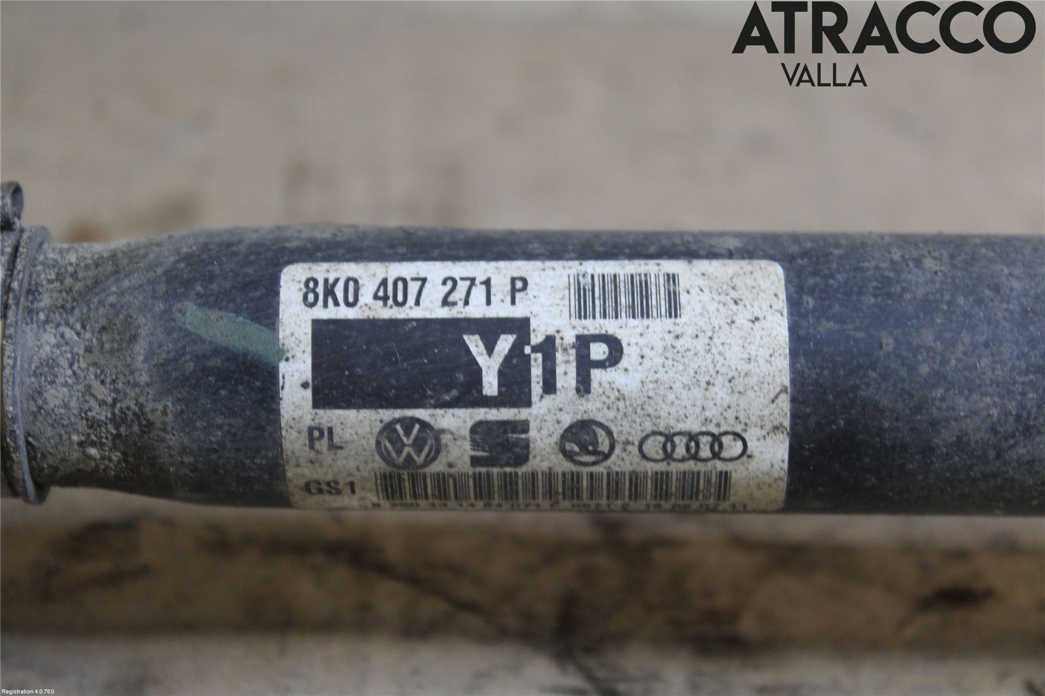 Audi A5 07-16 Drivaxel Fram Höger